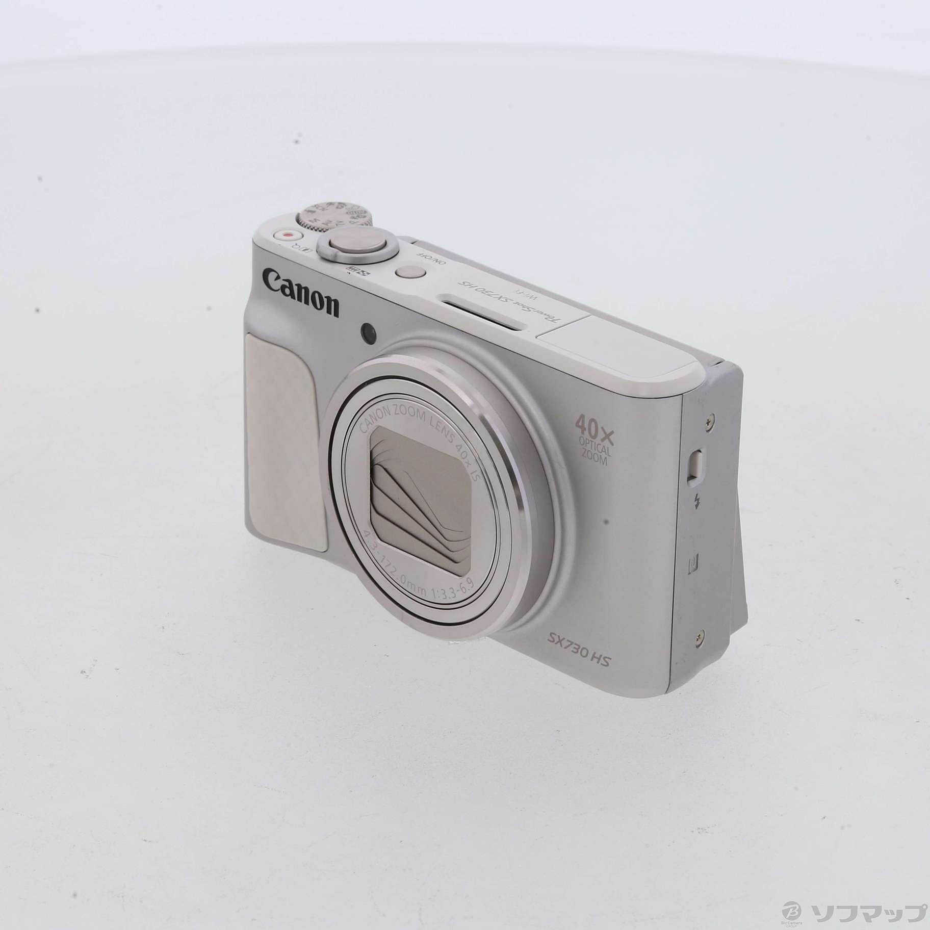 中古】PowerShot SX730 HS (SL) (2030万画素／40倍／シルバー／SDXC 