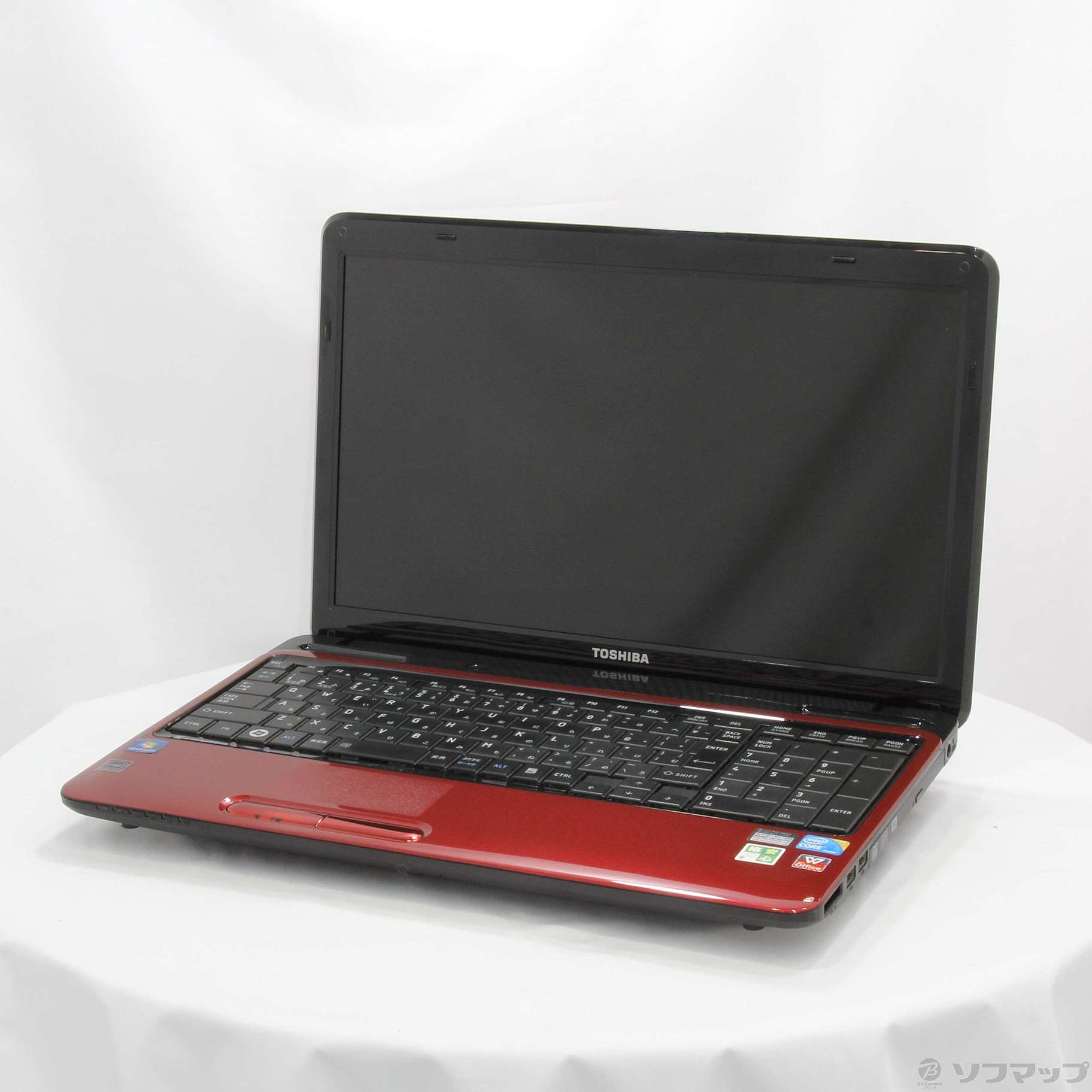 格安安心パソコン dynabook T350／36AR PT35036ASFR モデナレッド