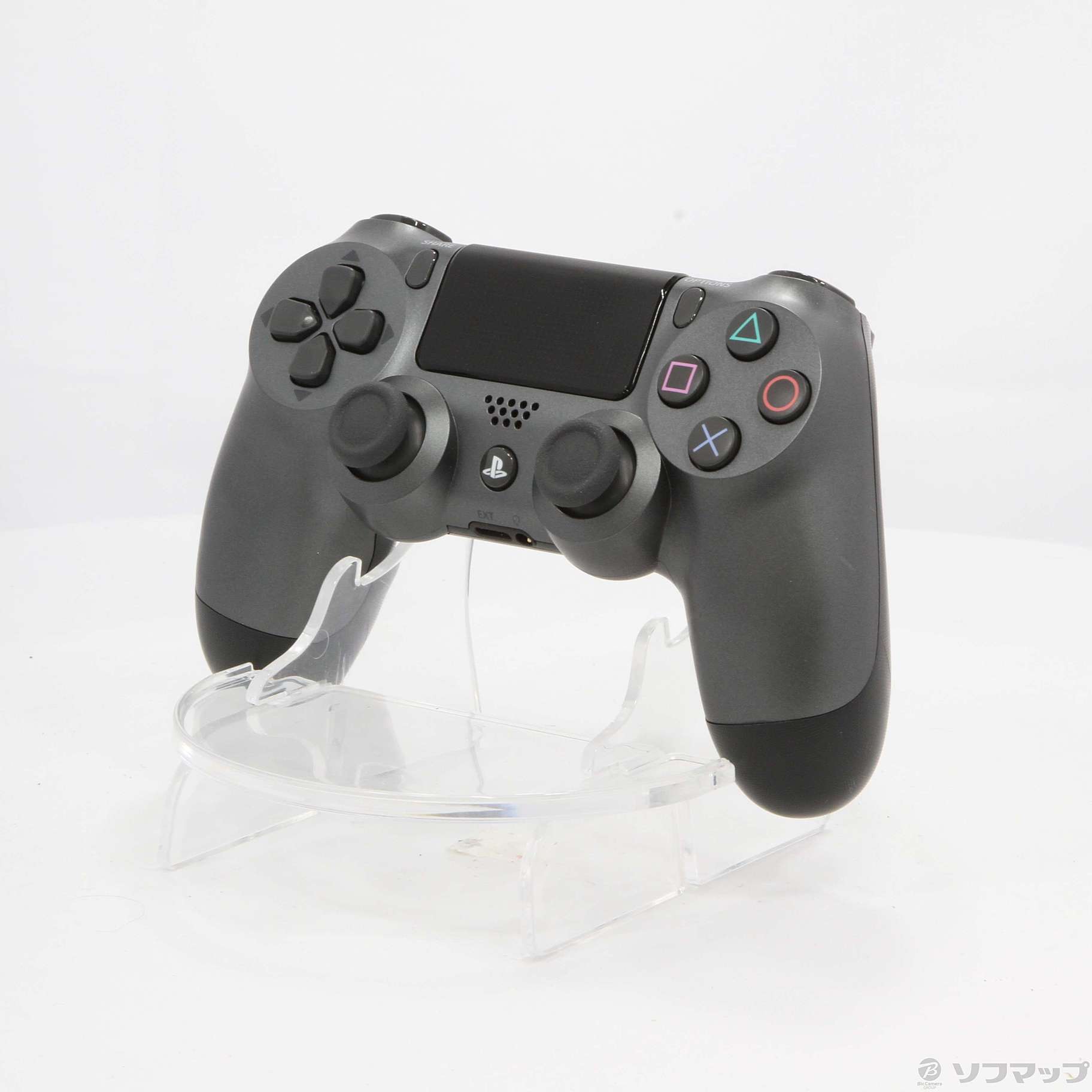 中古 Ps4 ワイヤレスコントローラー スチールブラック リコレ ソフマップの中古通販サイト