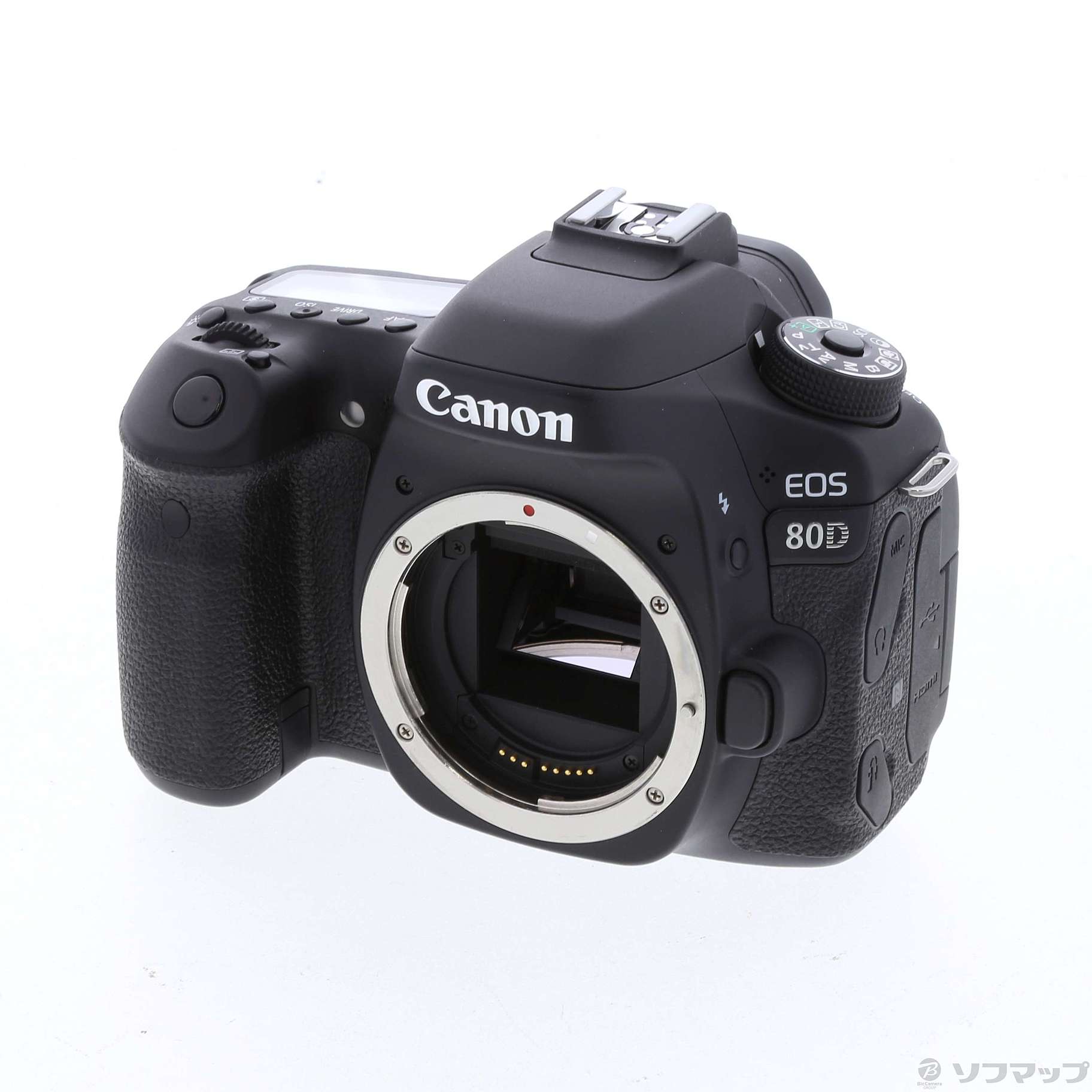 中古】EOS 80D (W) ボディ ブラック (2420万画素／SDXC) [2133030550646] - リコレ！|ビックカメラグループ  ソフマップの中古通販サイト