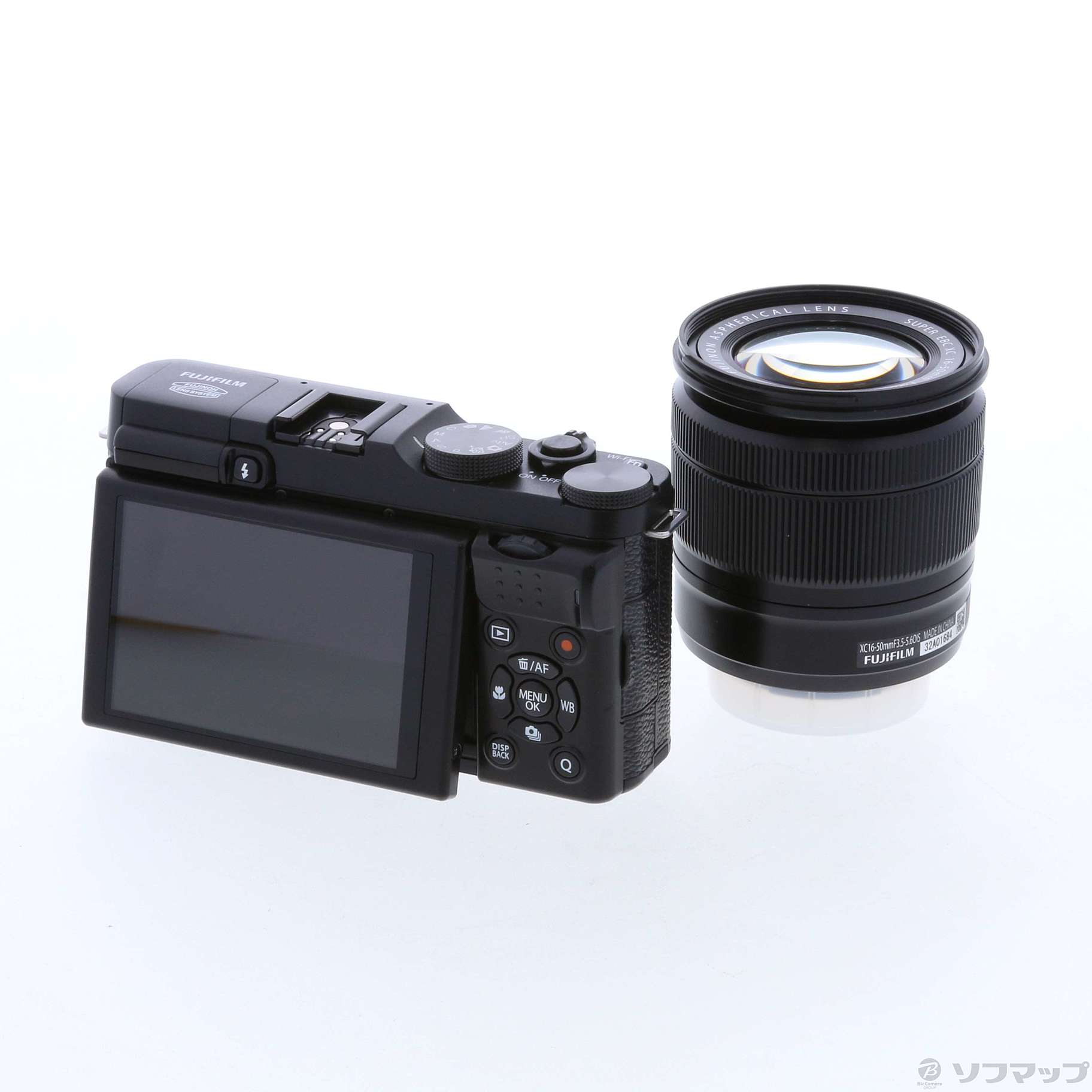 中古】FUJIFILM X-M1 16-50mm レンズキット ブラック [2133030566272