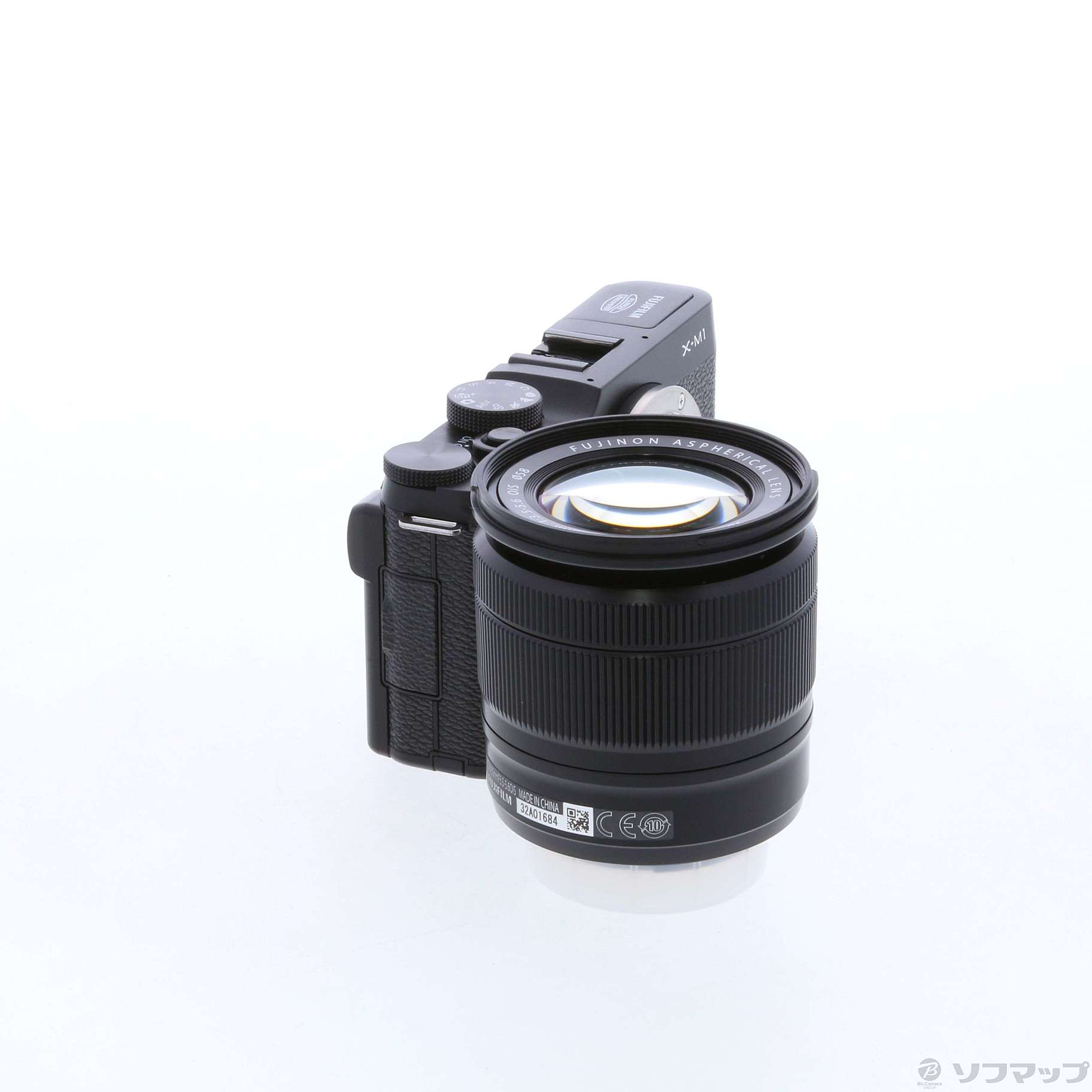 中古】FUJIFILM X-M1 16-50mm レンズキット ブラック [2133030566272