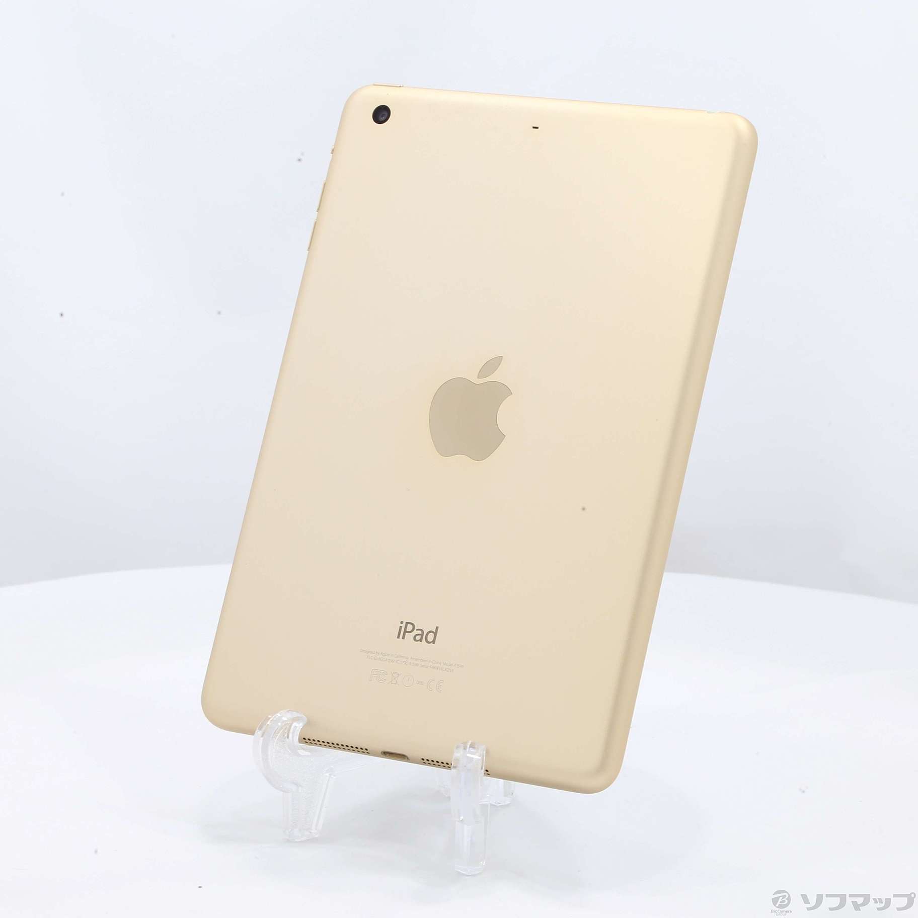 中古】iPad mini 3 64GB ゴールド MGY92J／A Wi-Fi [2133030607623 