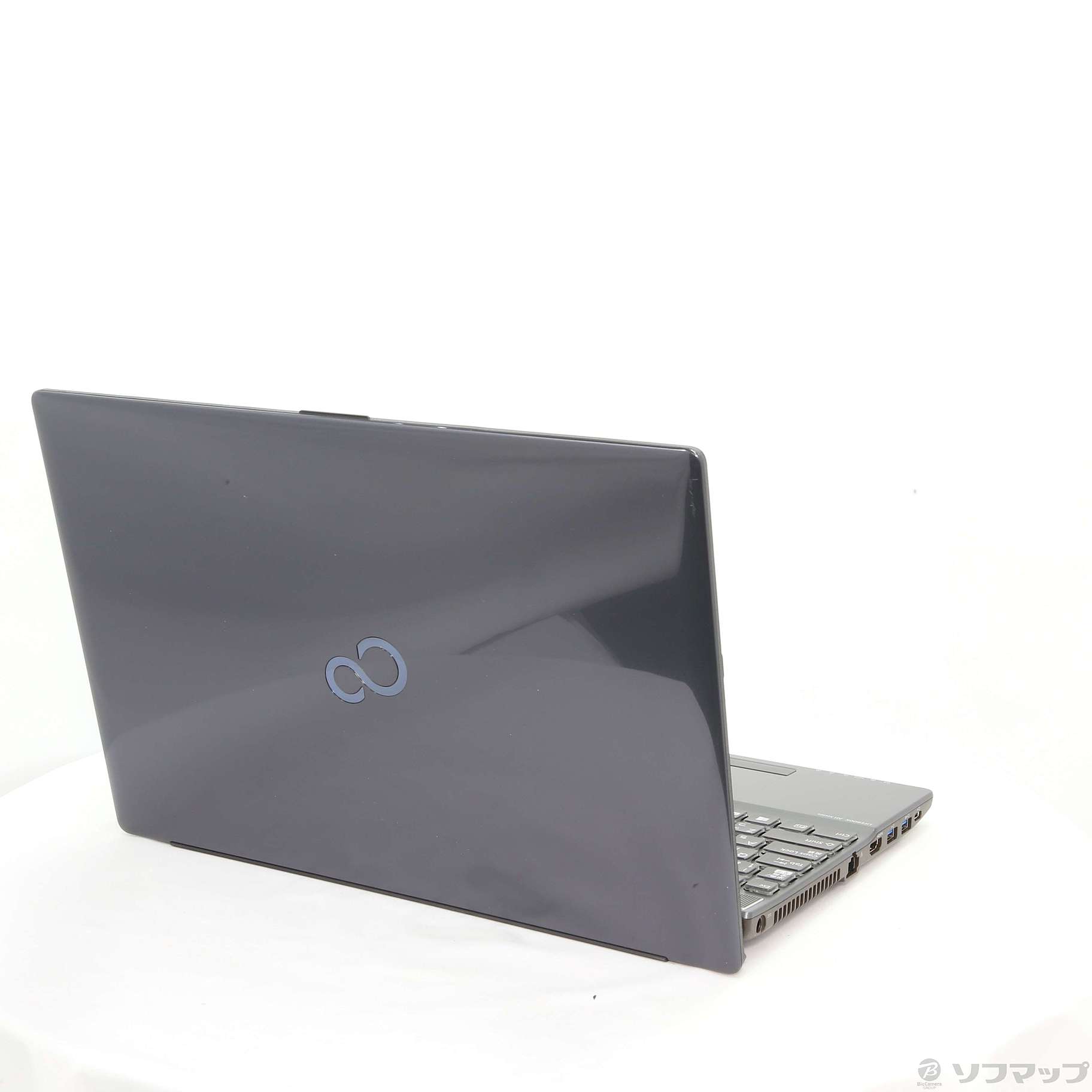 中古】〔展示品〕 LIFEBOOK AH77／E2 FMVA77E2B ブライトブラック