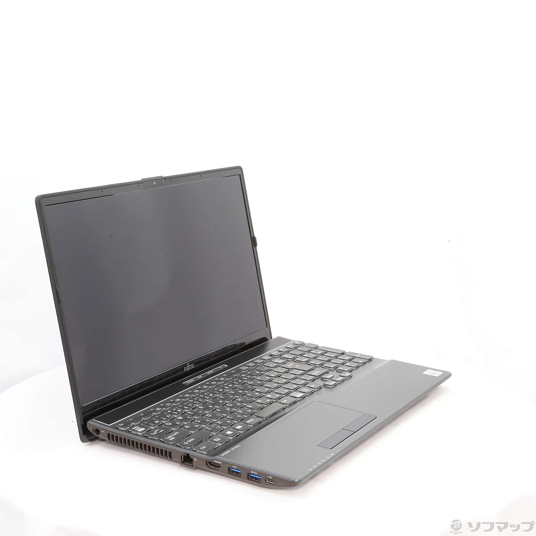 中古】〔展示品〕 LIFEBOOK AH77／E2 FMVA77E2B ブライトブラック