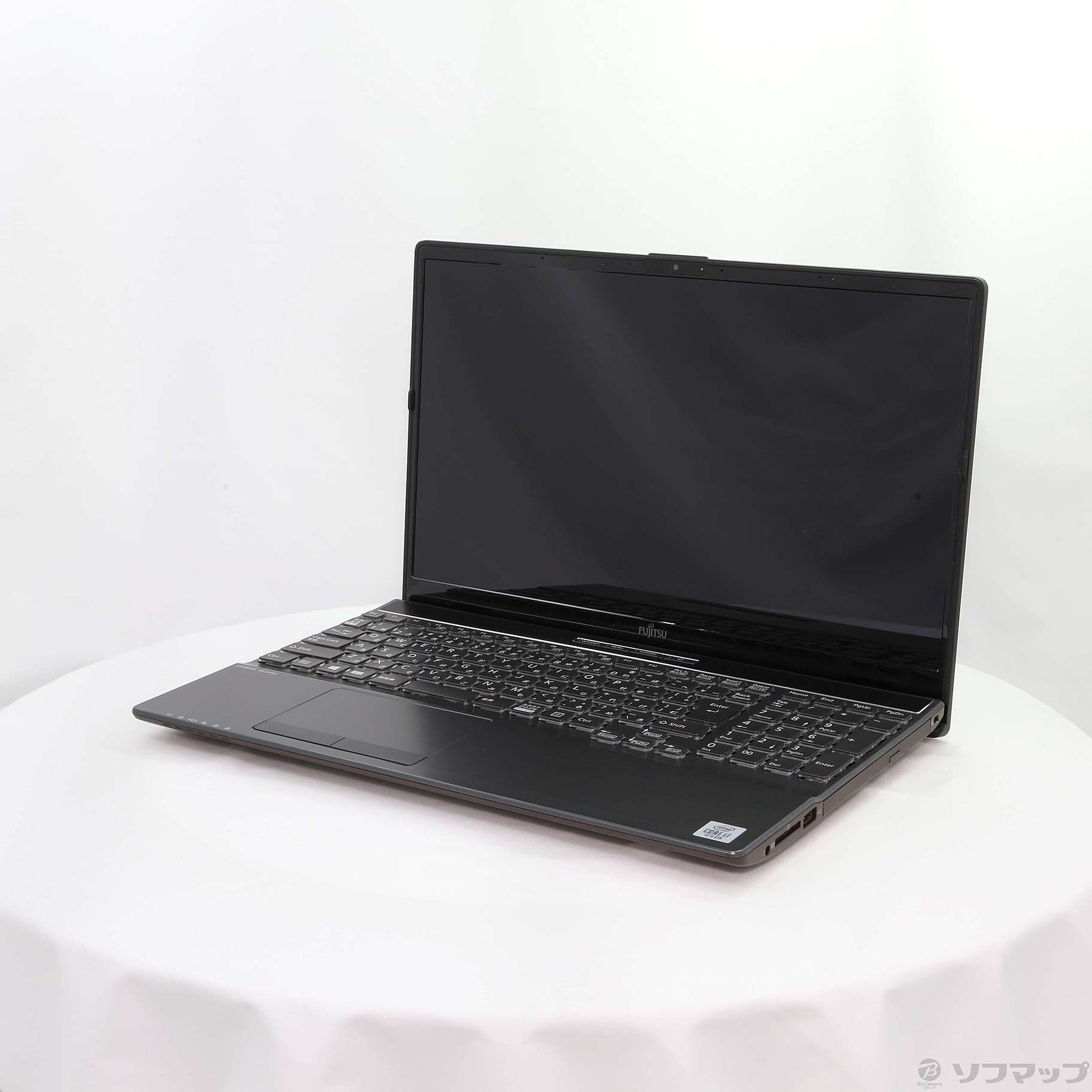 〔展示品〕 LIFEBOOK AH77／E2 FMVA77E2B ブライトブラック 〔Windows 10〕 ◇08/24(火)値下げ！