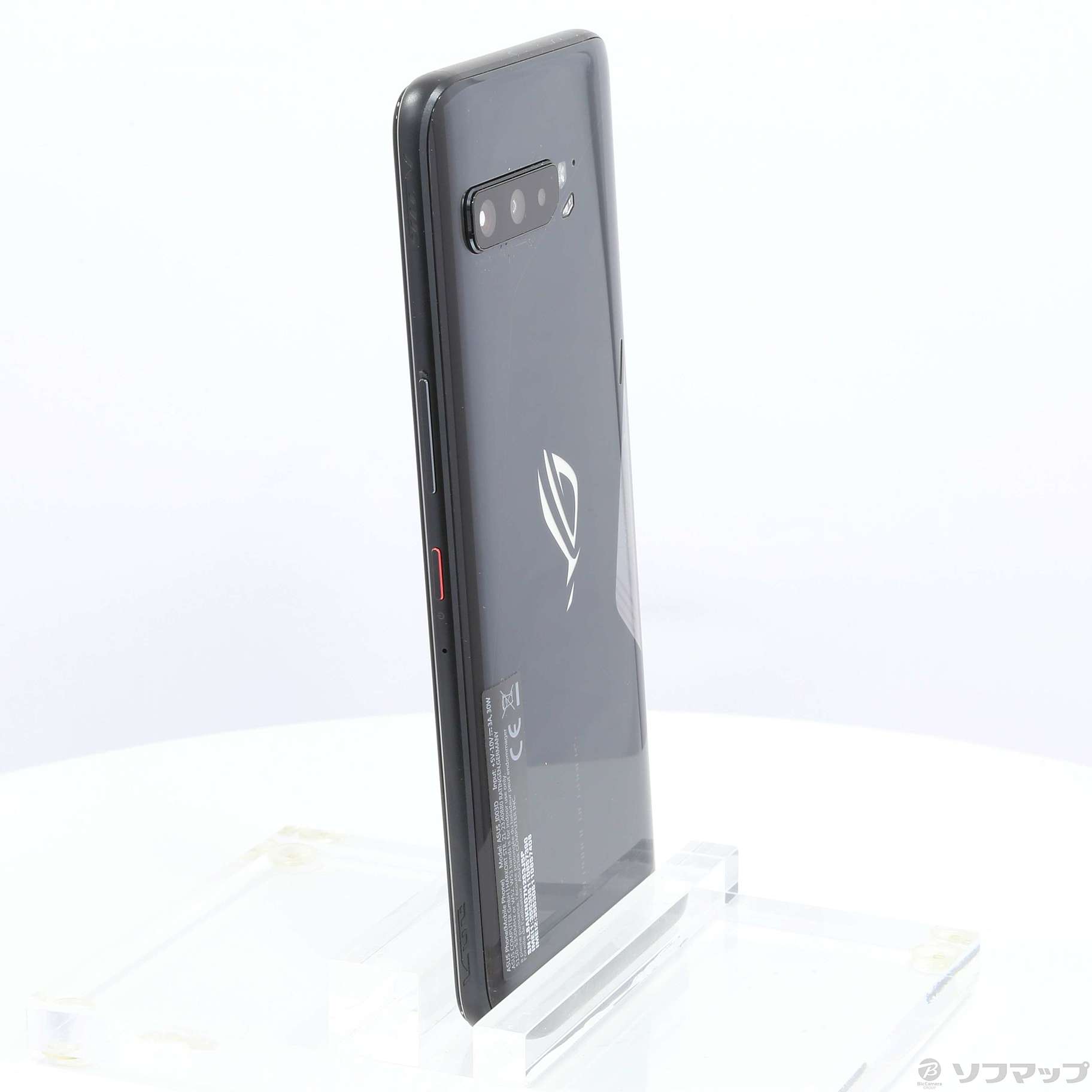 中古】〔展示品〕 ROG Phone 3 512GB ブラックグレア ZS661KS-BK512R16