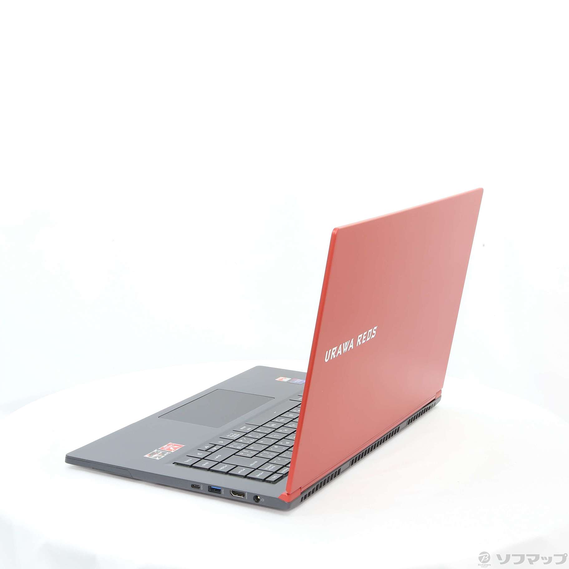 【ジャンク】mouseノートPC X5-B／赤ボディ／ACアダプタ付属 ジャンク】mouseノートPC X5-B／赤ボディ／ACアダプタ付属