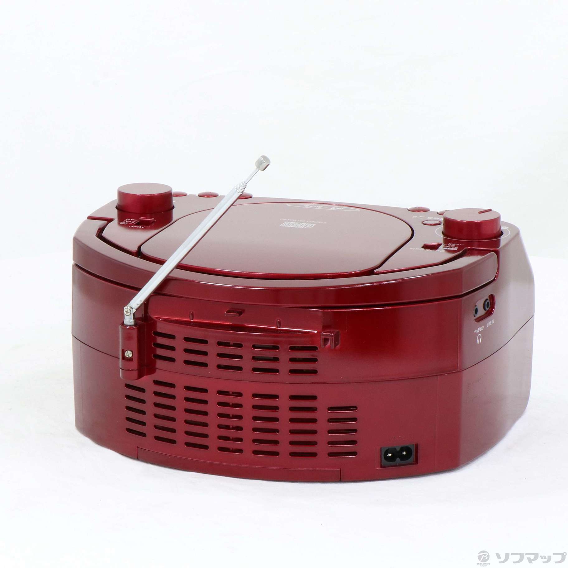 中古】〔展示品〕〔展示品〕 CDラジオ SAD-4705 レッド [2133030618766