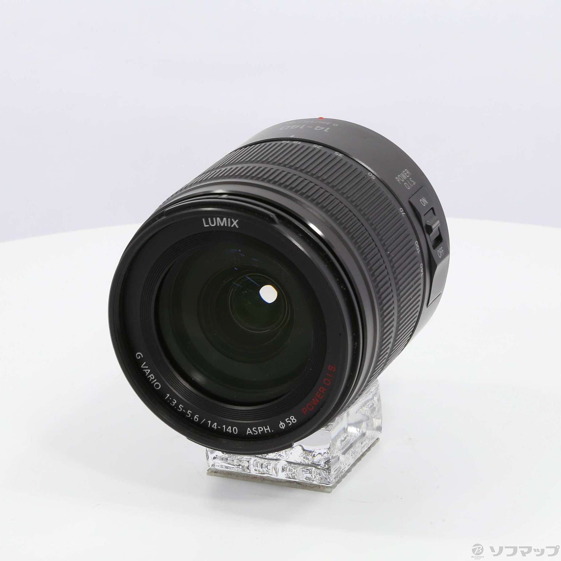 中古】LUMIX G VARIO 14-140mm／F3.5-5.6 H-FS14140-K (ブラック) [2133030623647] -  リコレ！|ビックカメラグループ ソフマップの中古通販サイト