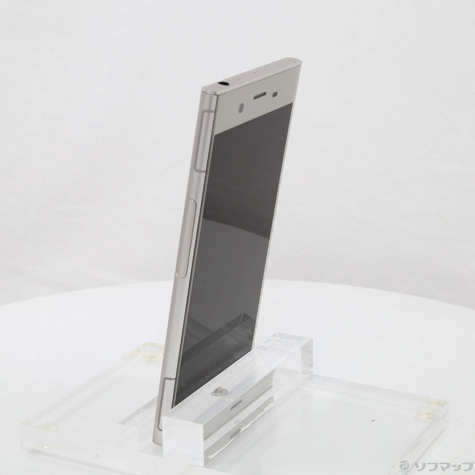 中古品（難あり）〕 Xperia XZ1 64GB ウォームシルバー SOV36 auロック