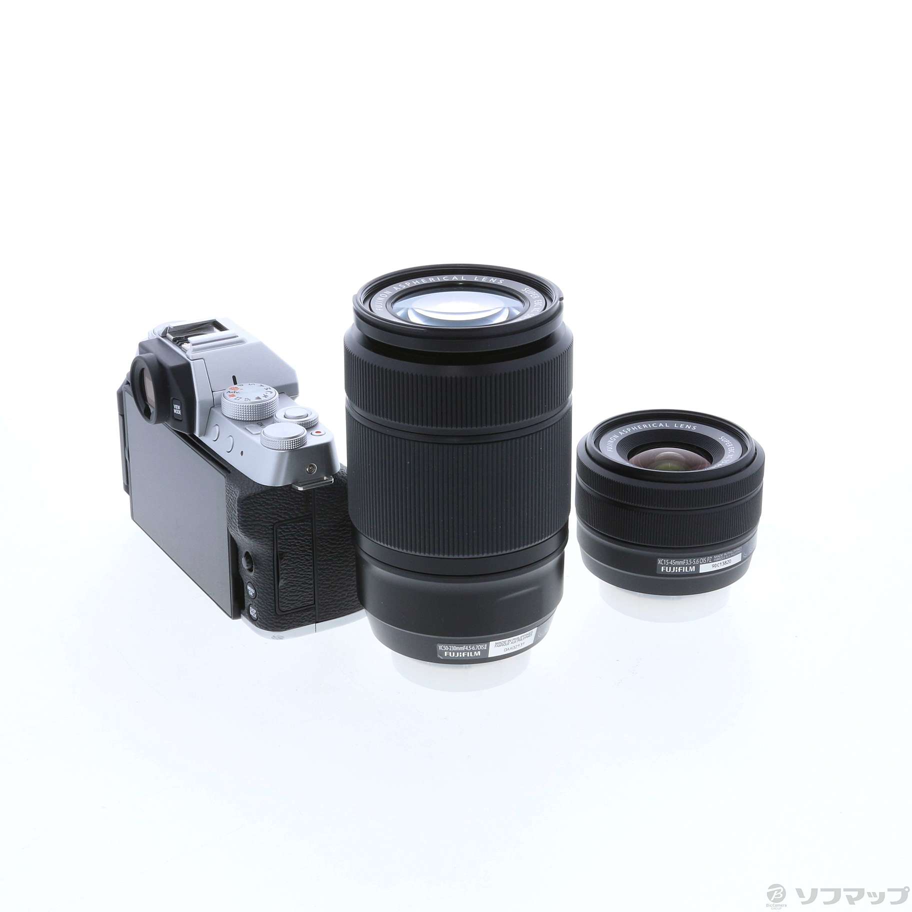 中古】FUJIFILM X-T200 X-T200WZLK-S ダブルズームレンズキット 