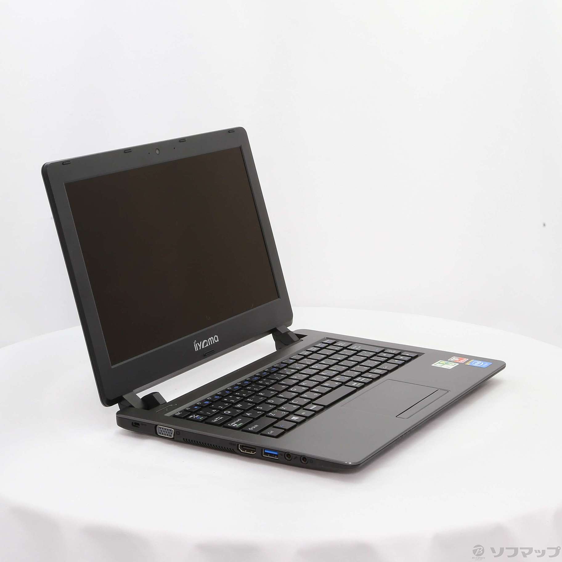 中古】格安安心パソコン iiyama PC W515TU ※バッテリー完全消耗