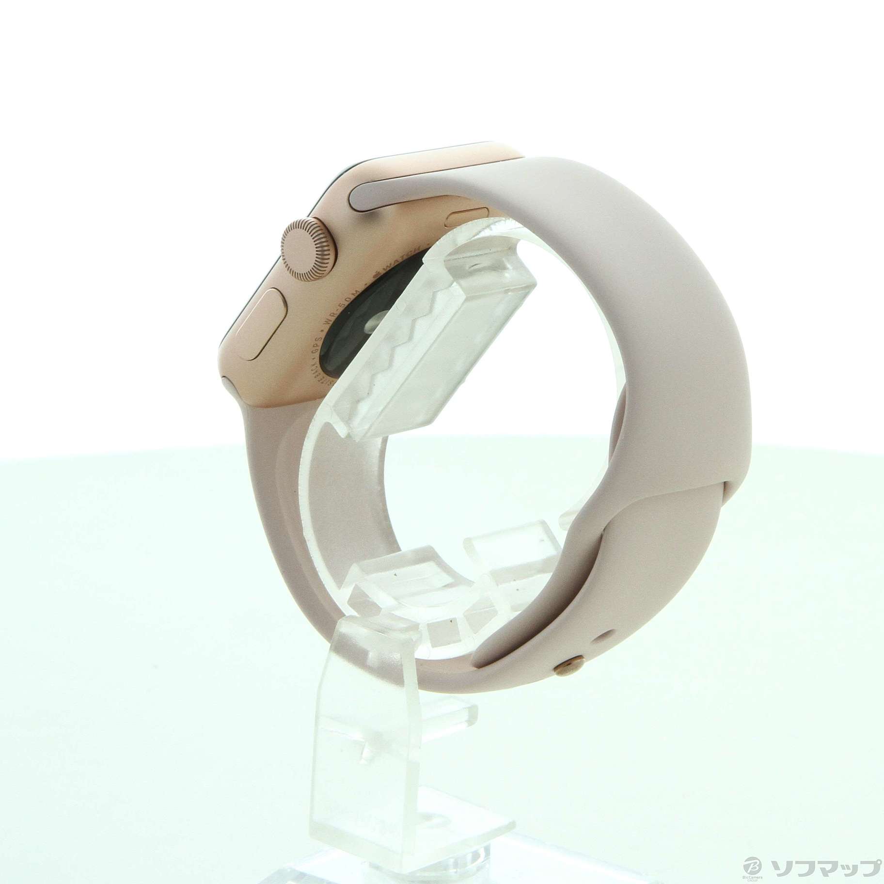 中古】Apple Watch Series 3 GPS 38mm ゴールドアルミニウムケース 