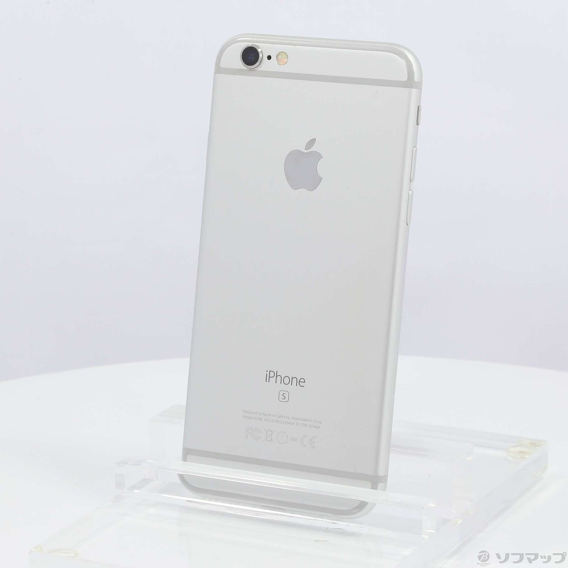 【美品】iPhone6s 64GB 本体 箱付き 中古】iPhone6s 64GB シルバー MKQP2J／A SIMフリー [2133030646356