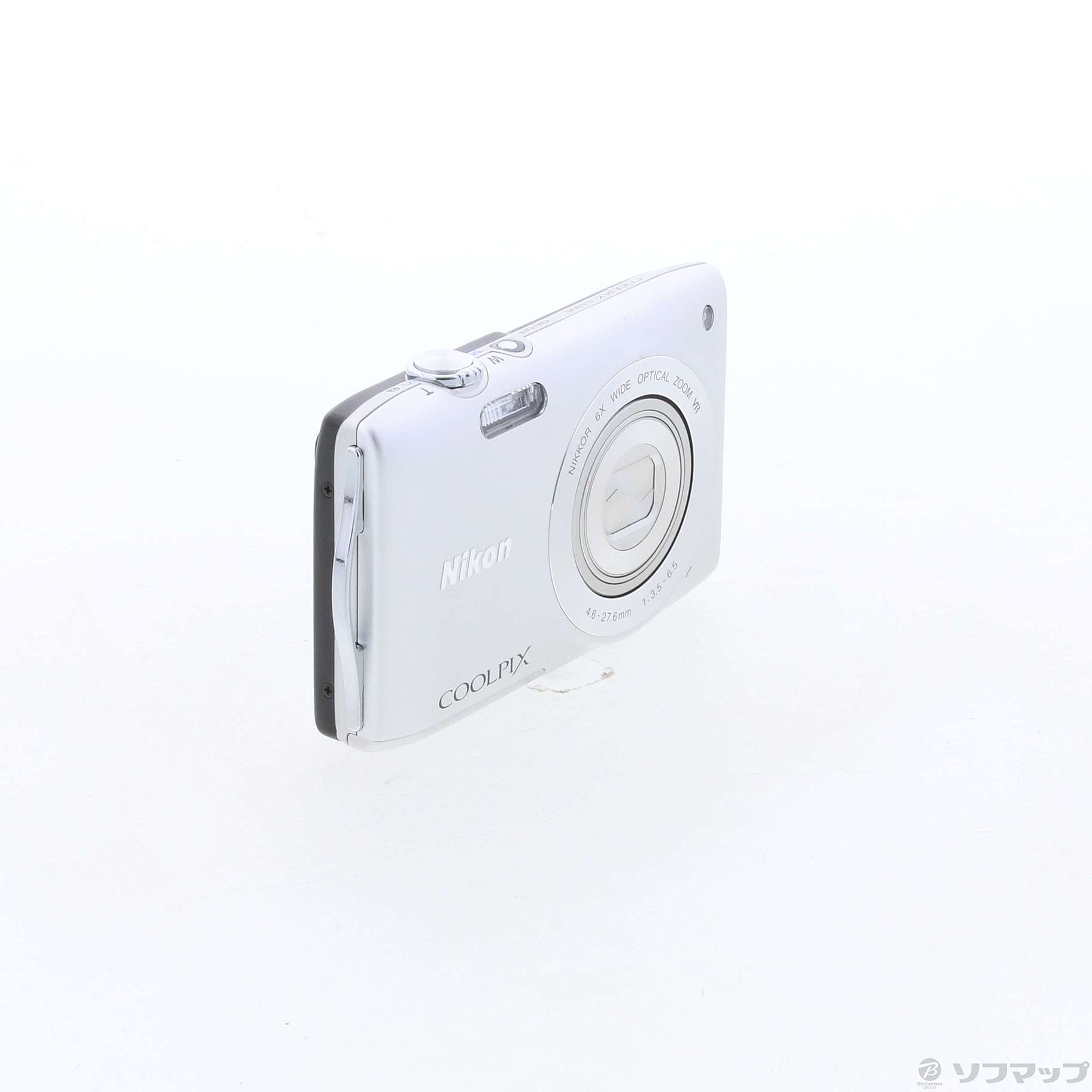 中古】COOLPIX S3300 SL (1600万画素／6倍／クリスタルシルバー ...