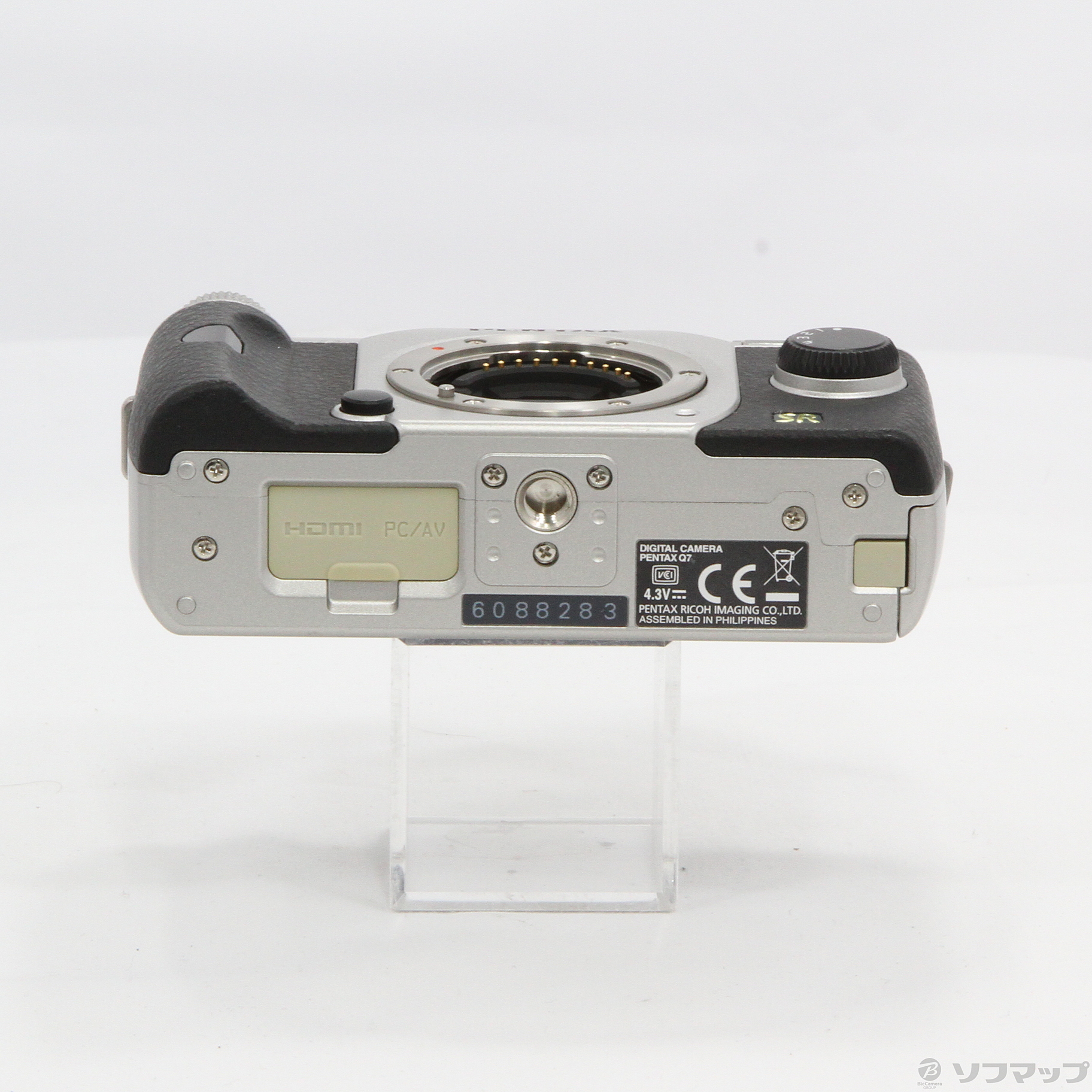 中古】PENTAX Q7 ダブルズームキット シルバー [2133030672775