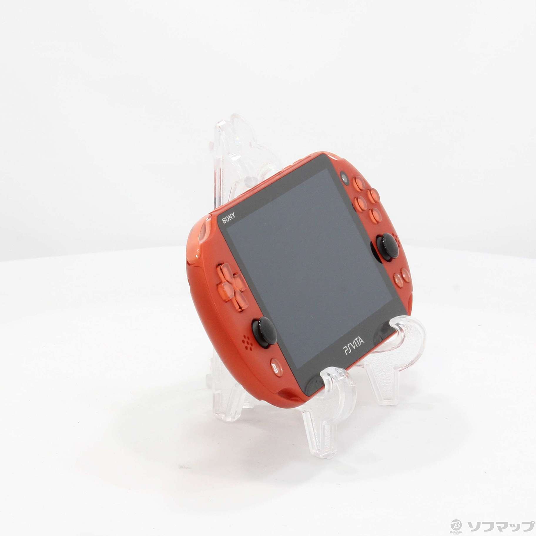 中古】PlayStation Vita Wi-Fiモデル メタリックレッド PCH-2000ZA 