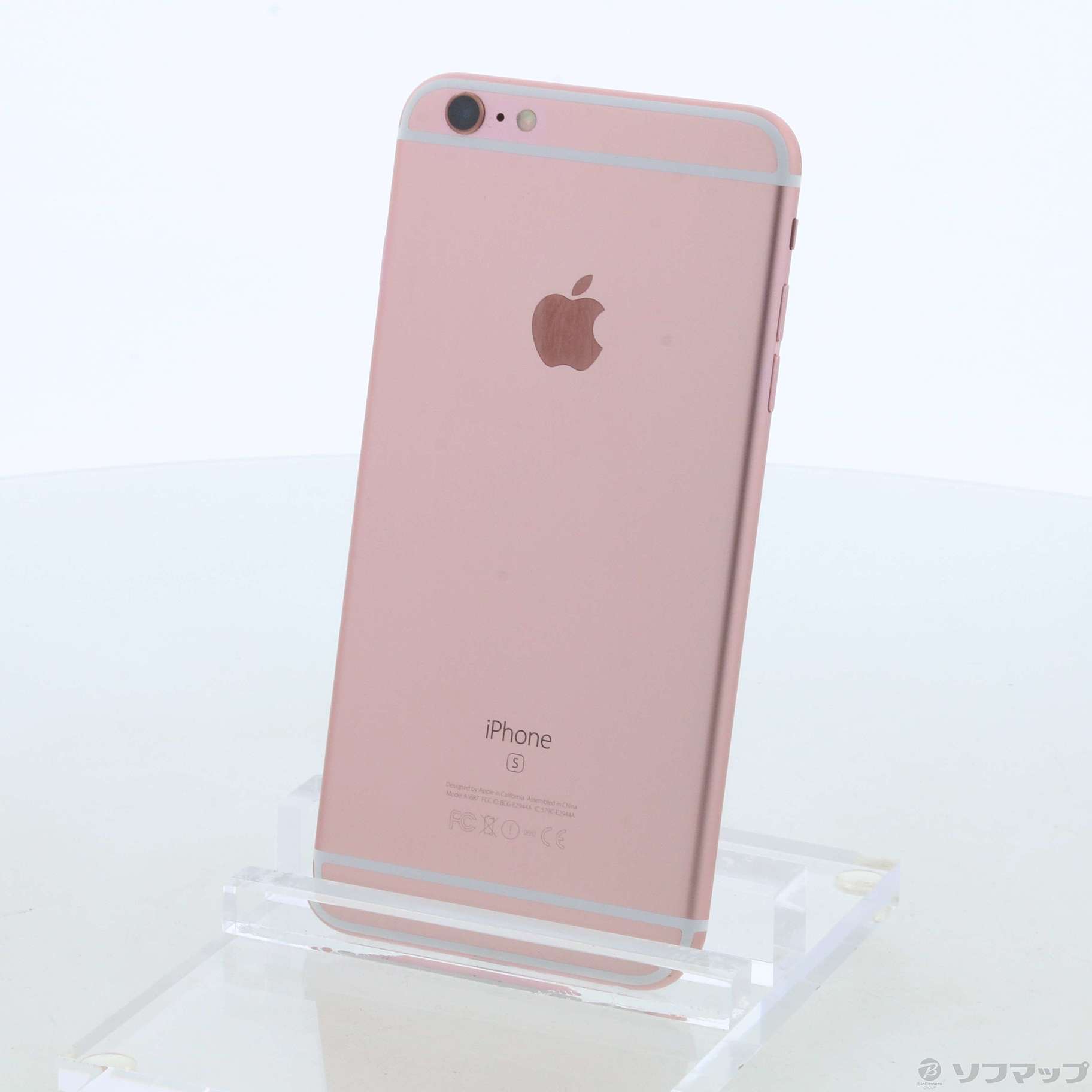 中古〕Apple アップル iPhone6s Plus 128GB ローズゴールド MKUG2J A SoftBank〔344-ud〕 【あすつく】