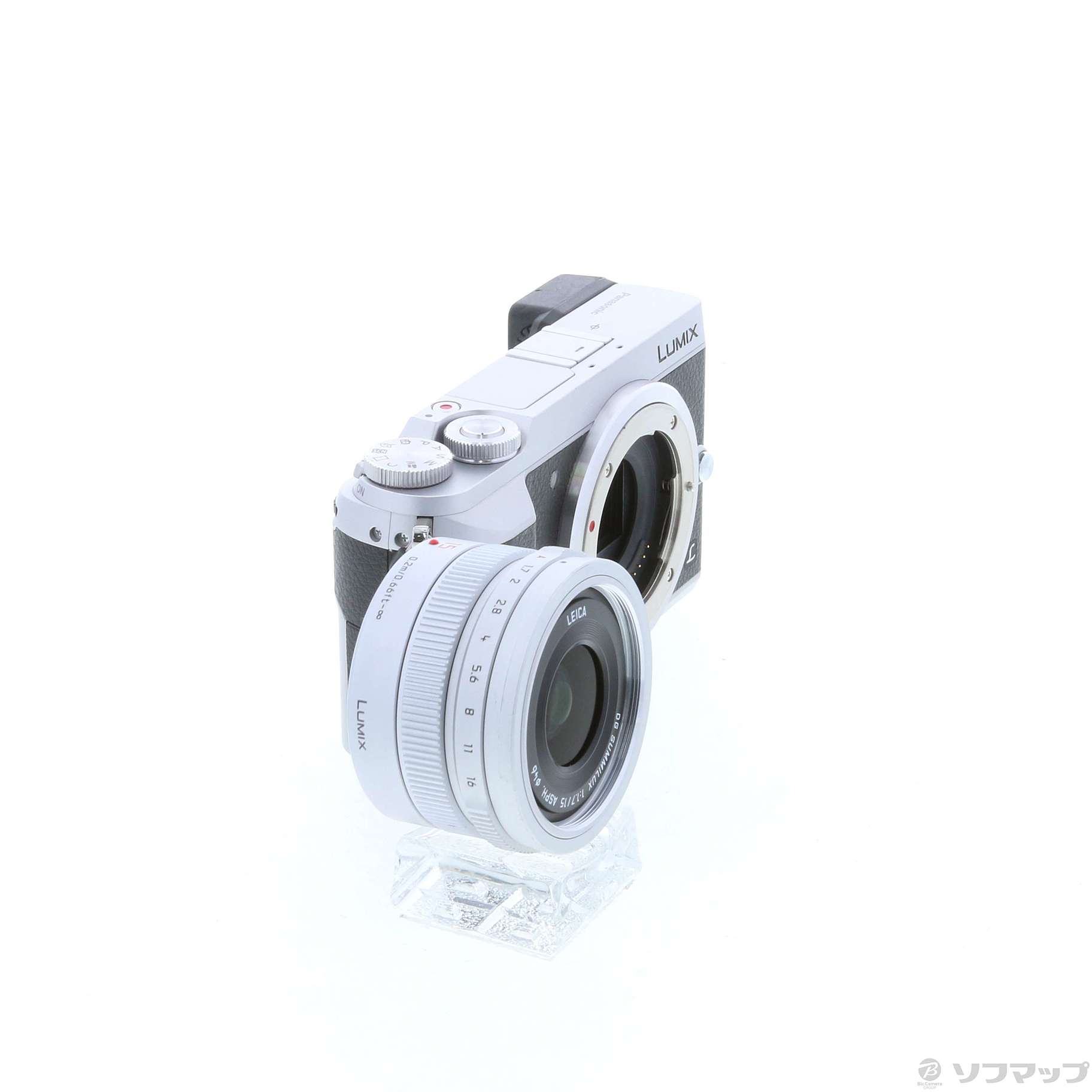 中古】LUMIX DMC-GX7MK2L-S 単焦点ライカDGレンズキット [シルバー