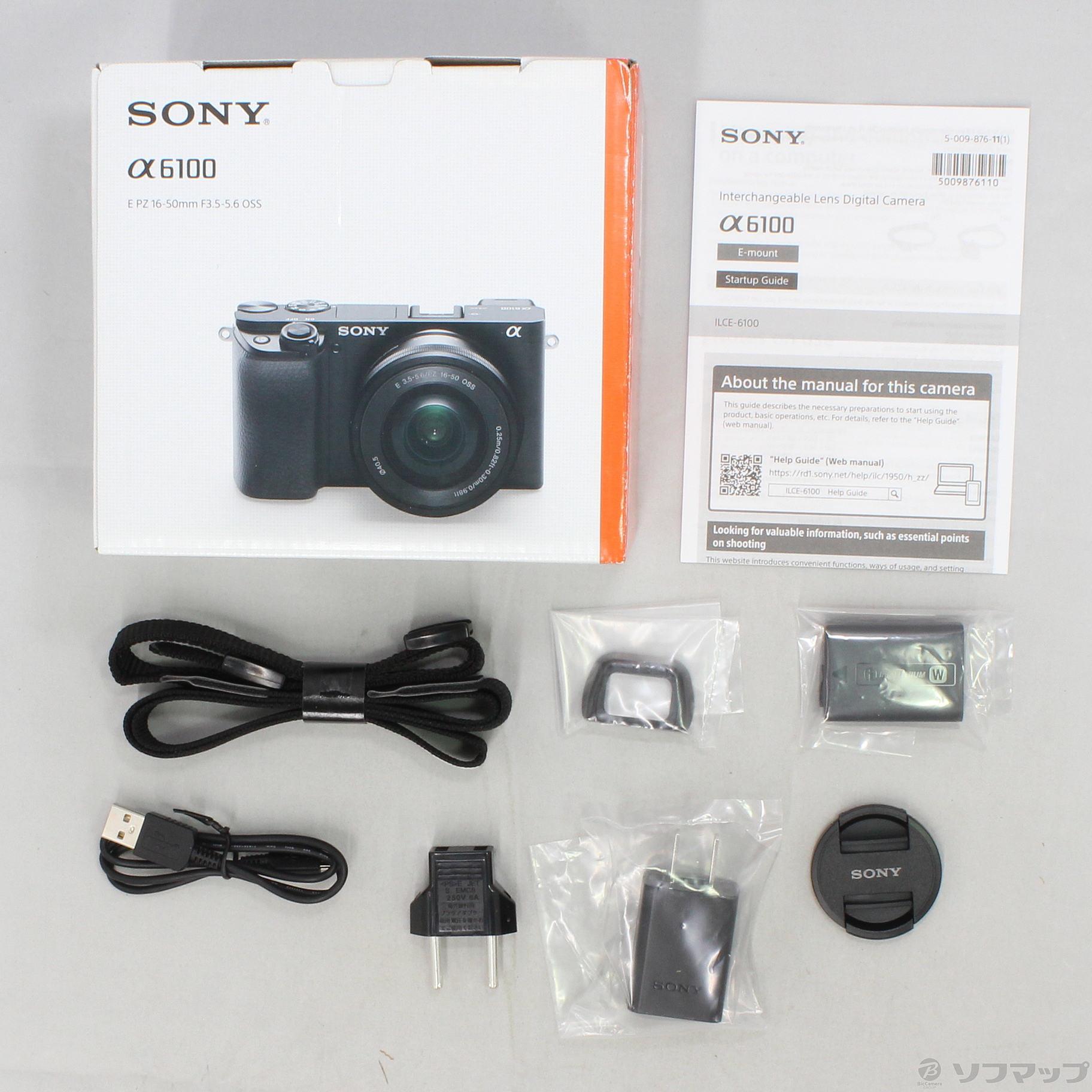 SONY α6100 パワーズームレンズキット ブラック ILCE-6100Y