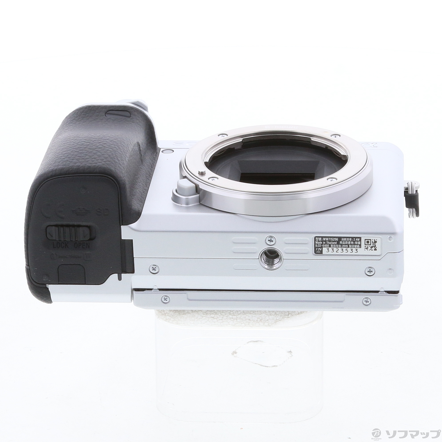 中古】海外仕様 α6400 パワーズームレンズキット シルバー ILCE 中古】海外仕様 α6400 パワーズームレンズキット シルバー ILCE