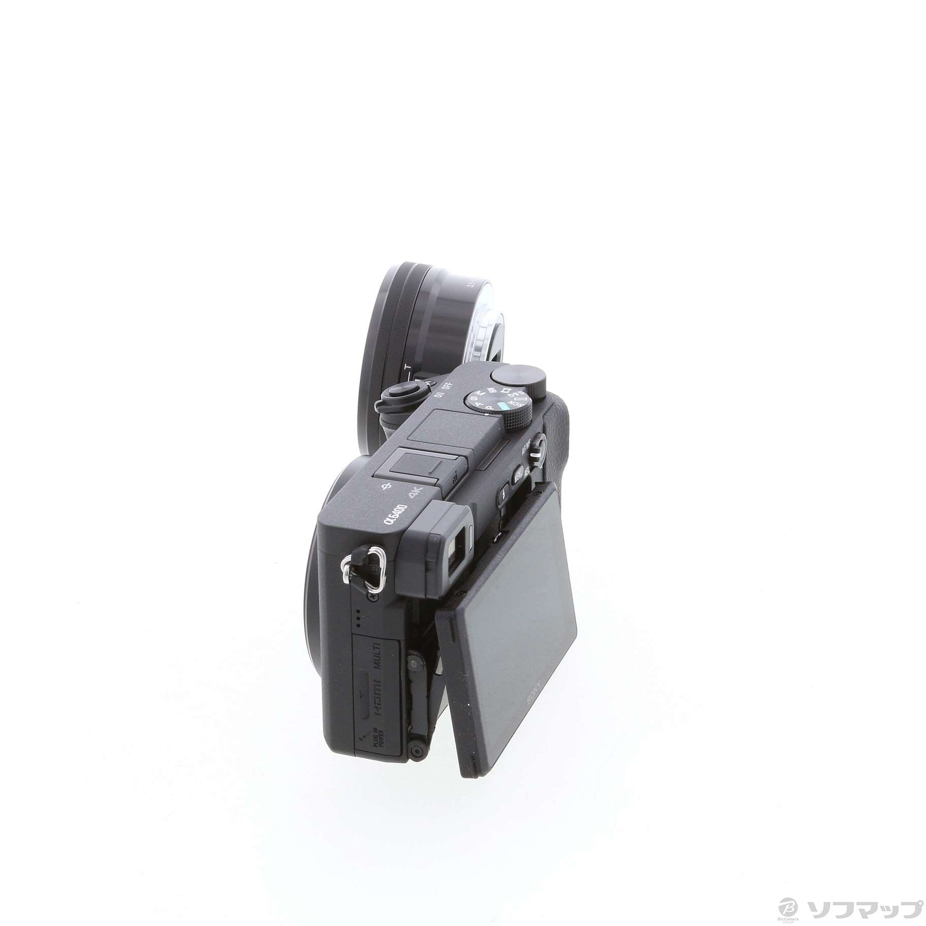 ソニーα6400 ICLE-6400L B JE3 パワーズームレンズキット - デジタルカメラ