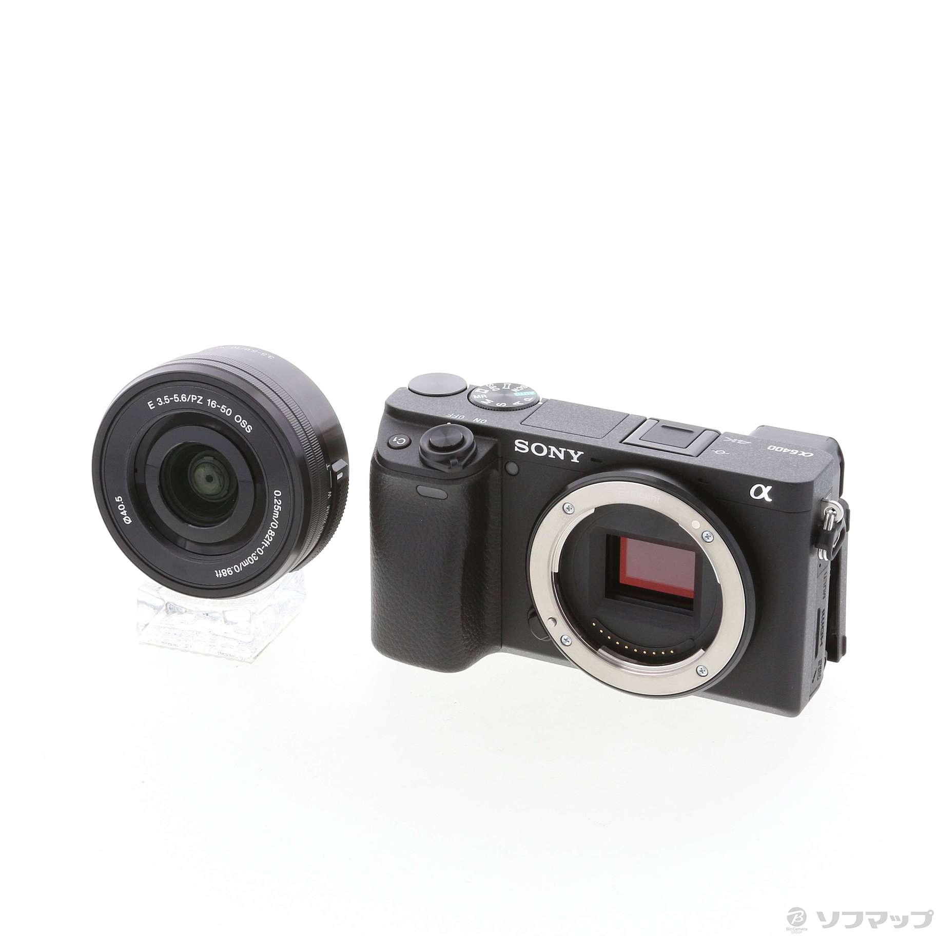 中古】α6400 ICLE-6400L B JE3 パワーズームレンズキット 海外仕様 ブラック [2133030711573] -  リコレ！|ビックカメラグループ ソフマップの中古通販サイト