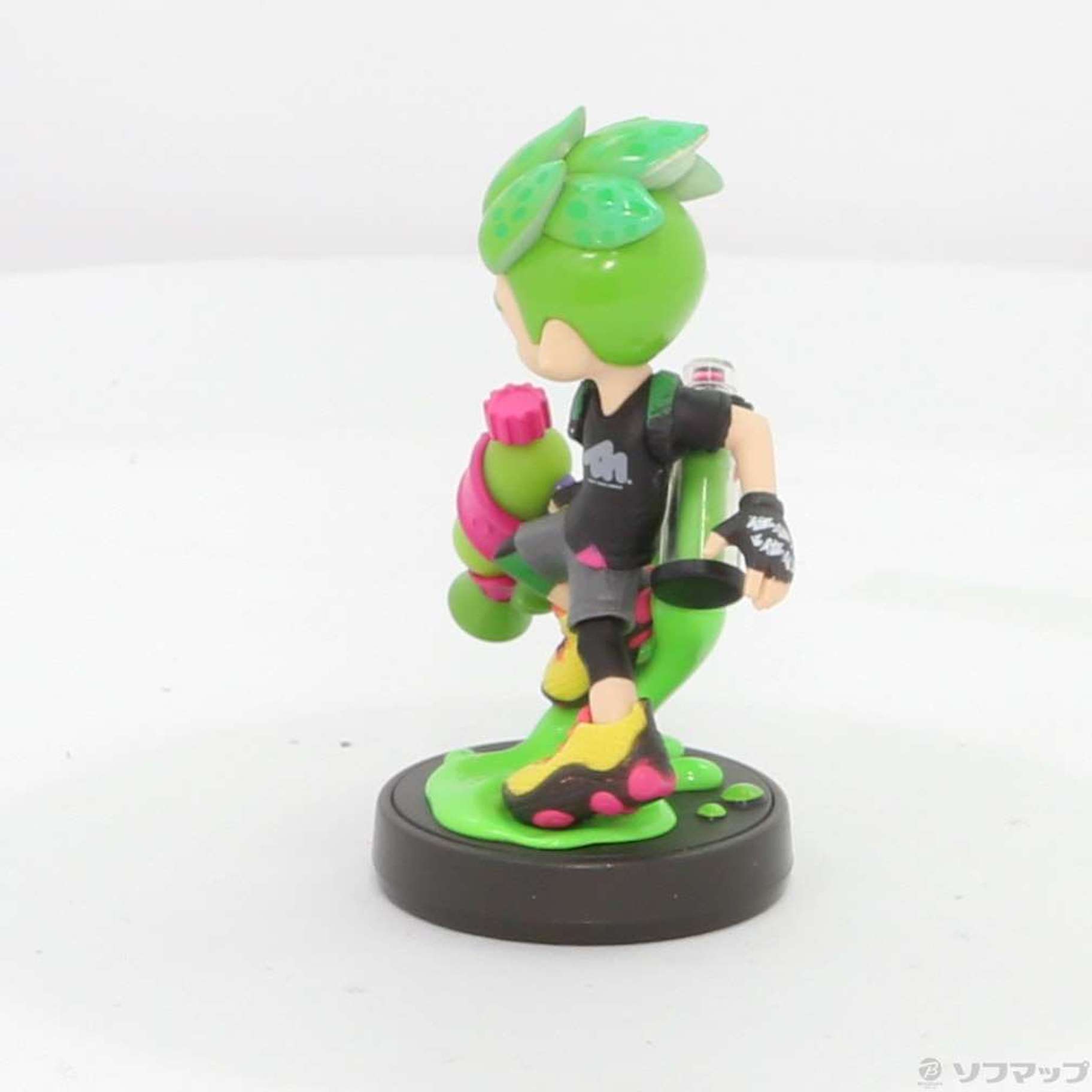 amiibo ボーイ【ネオングリーン】 (スプラトゥーンシリーズ)】中古