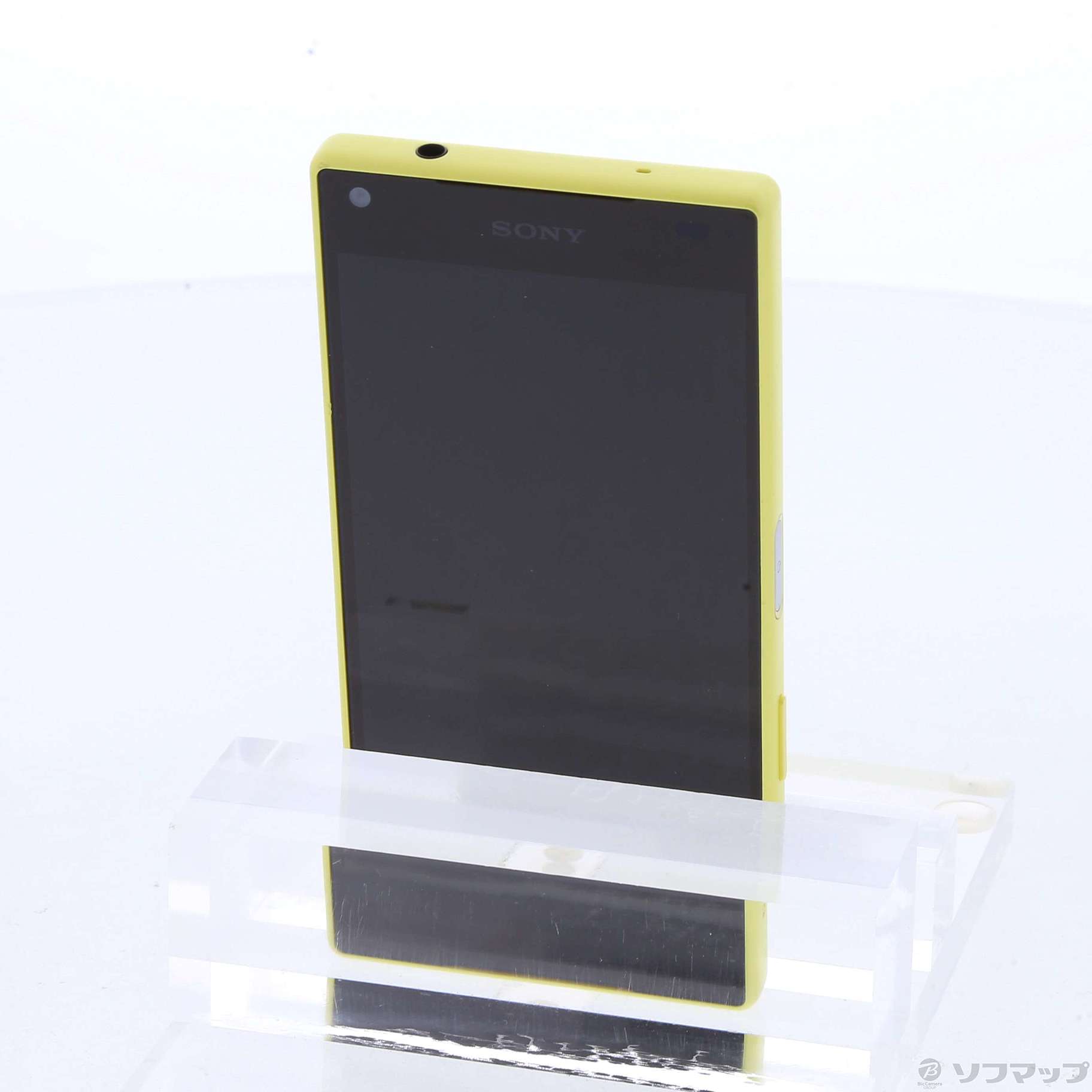 中古】Xperia Z5 Compact 32GB イエロー SO-02H docomoロック解除SIM