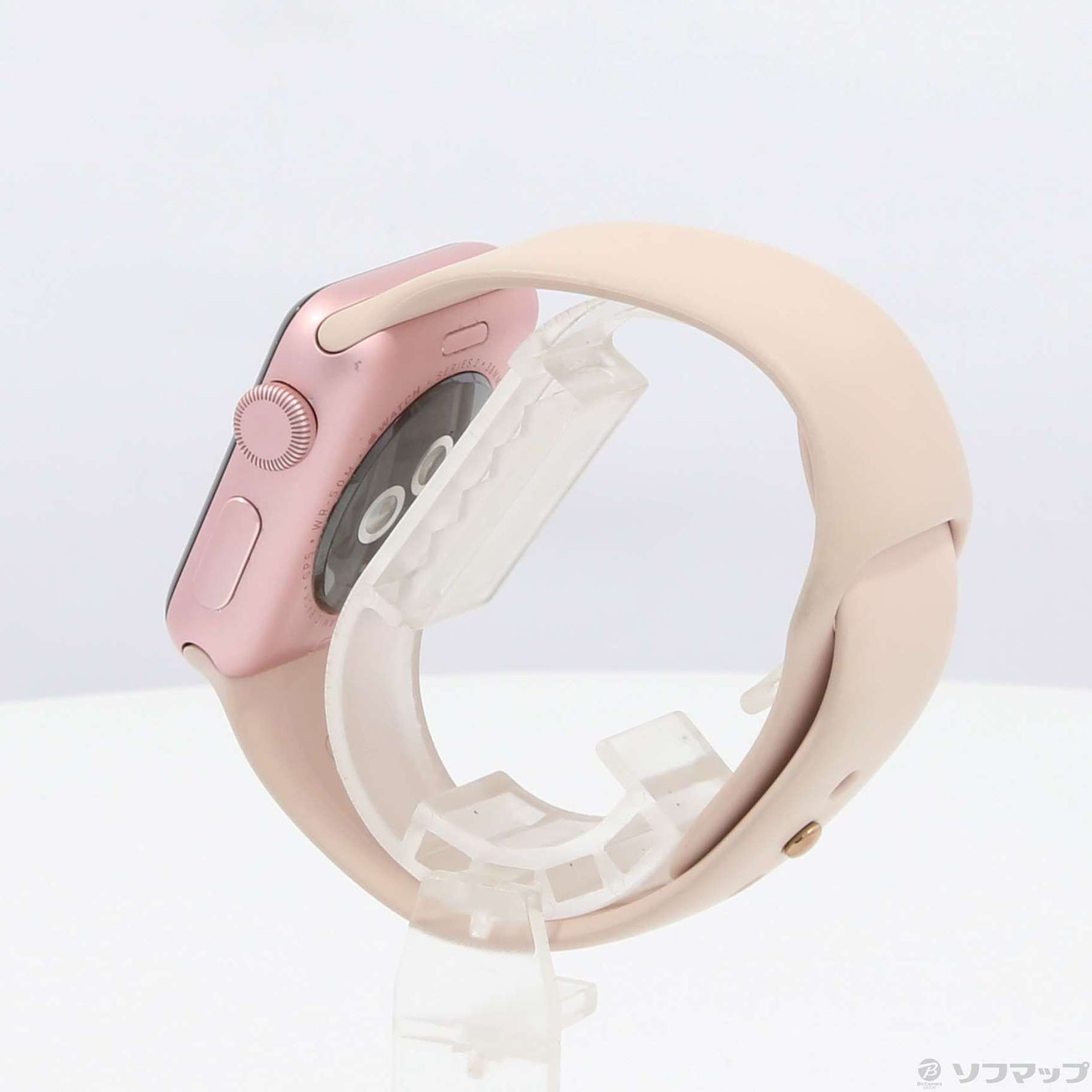 Apple Watch Series 2 38mm ローズゴールドアルミニウムケース ピンクサンドスポーツバンド