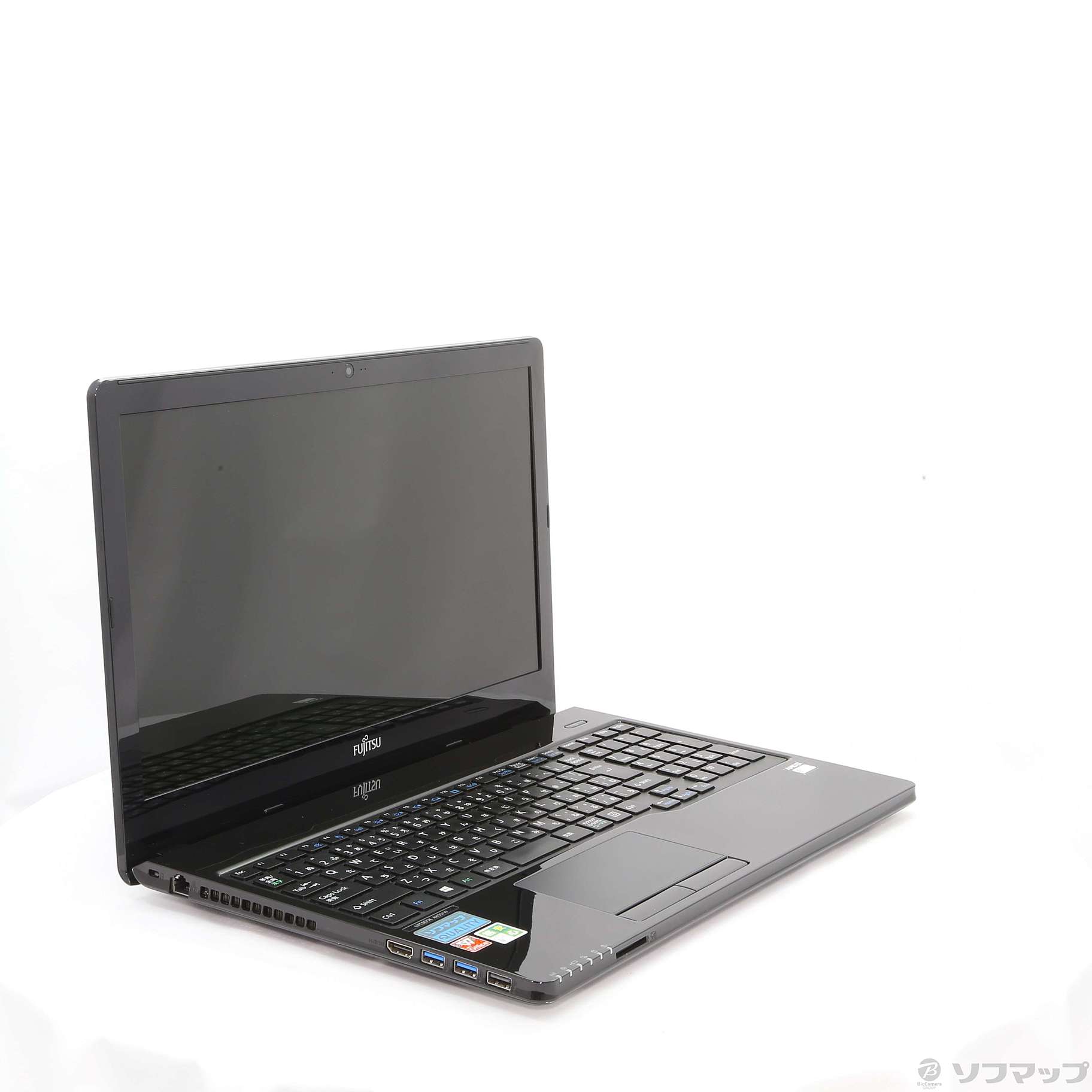 格安安心パソコン LIFEBOOK AH30／W FMVA30WB4 マットブラック 〔Windows 10〕