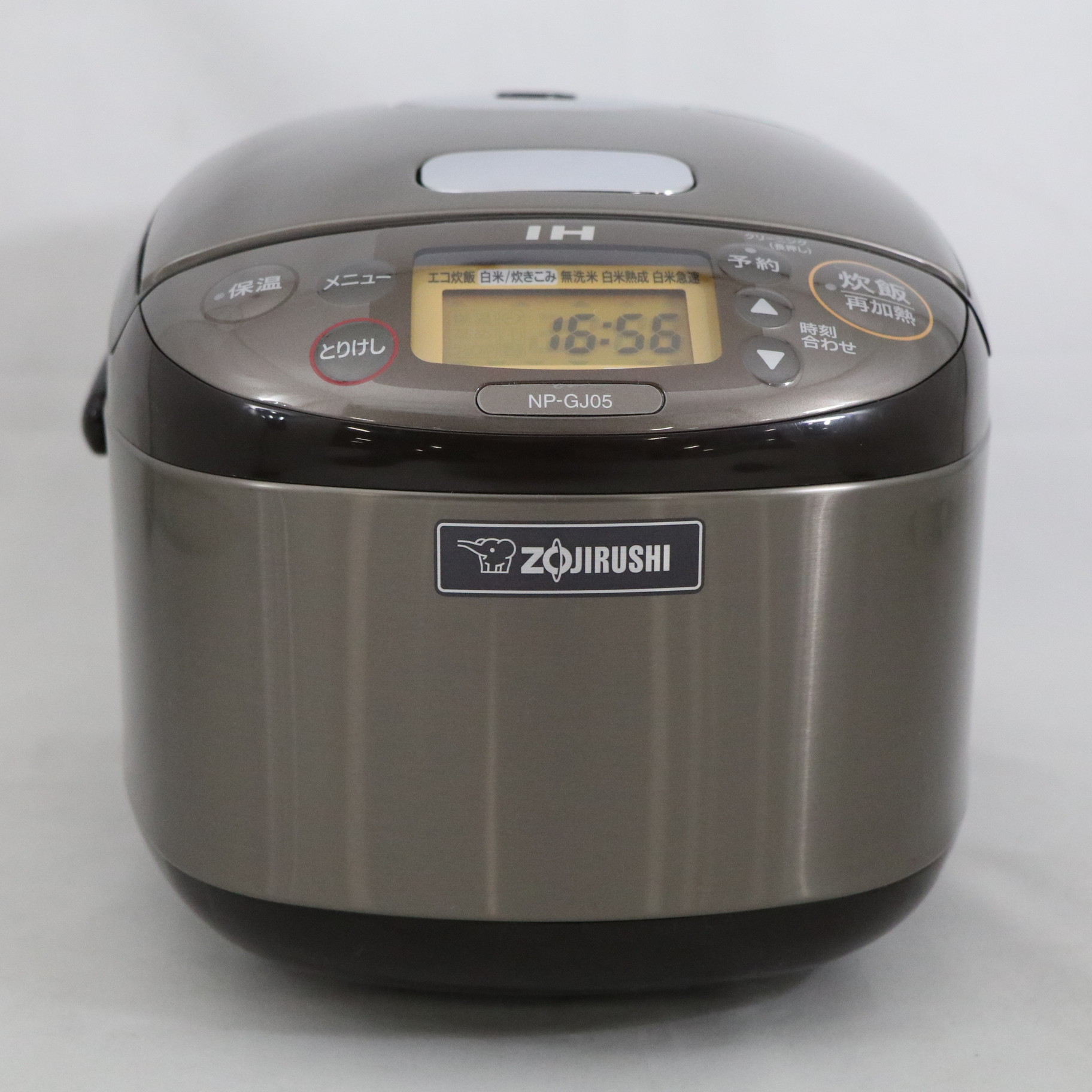 中古】〔展示品〕 NP-GJ05-XT 炊飯器 極め炊き ステンレスブラウン [3