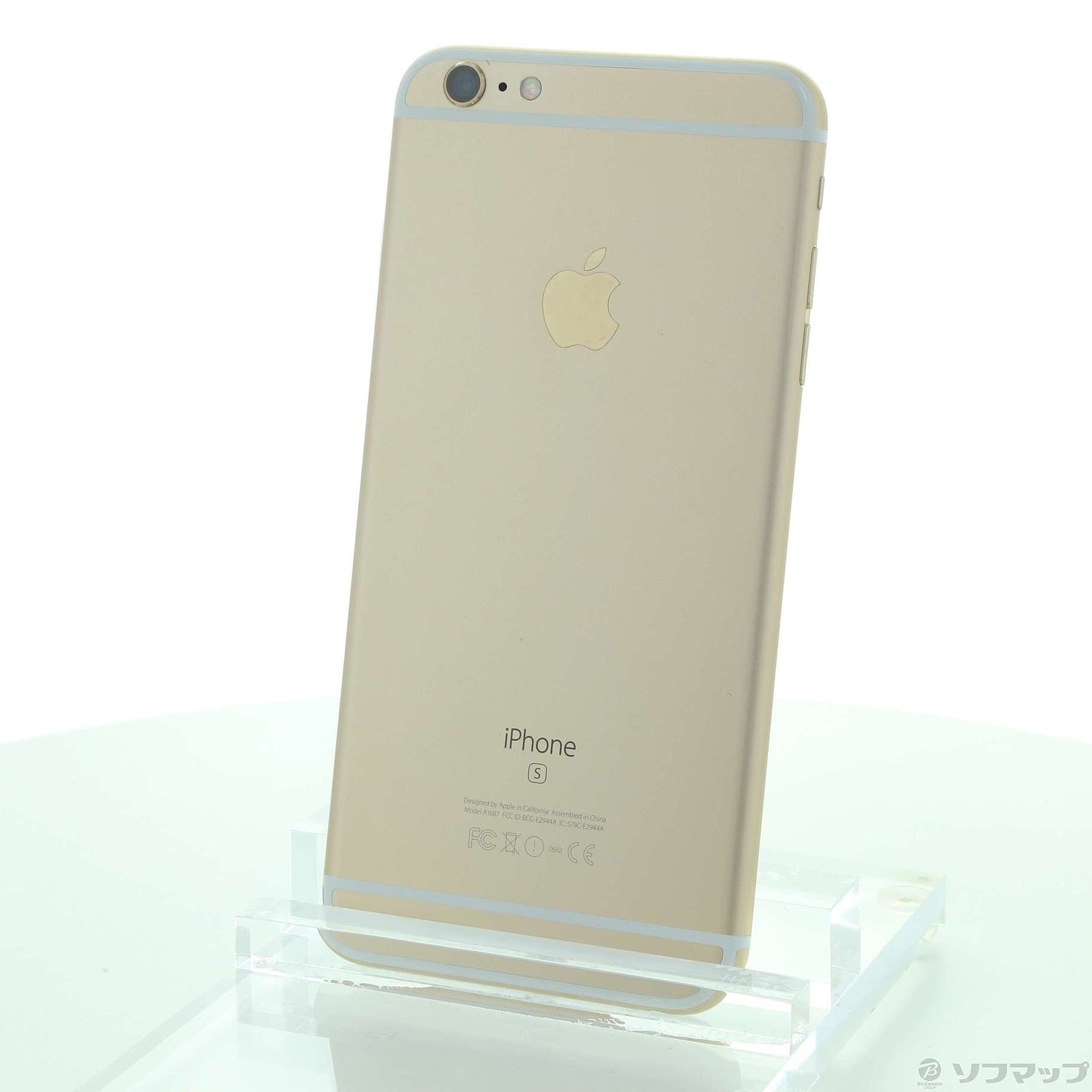 中古】iPhone6s Plus 64GB ゴールド FKU82ZP／A SIMフリー ◇07/08(金