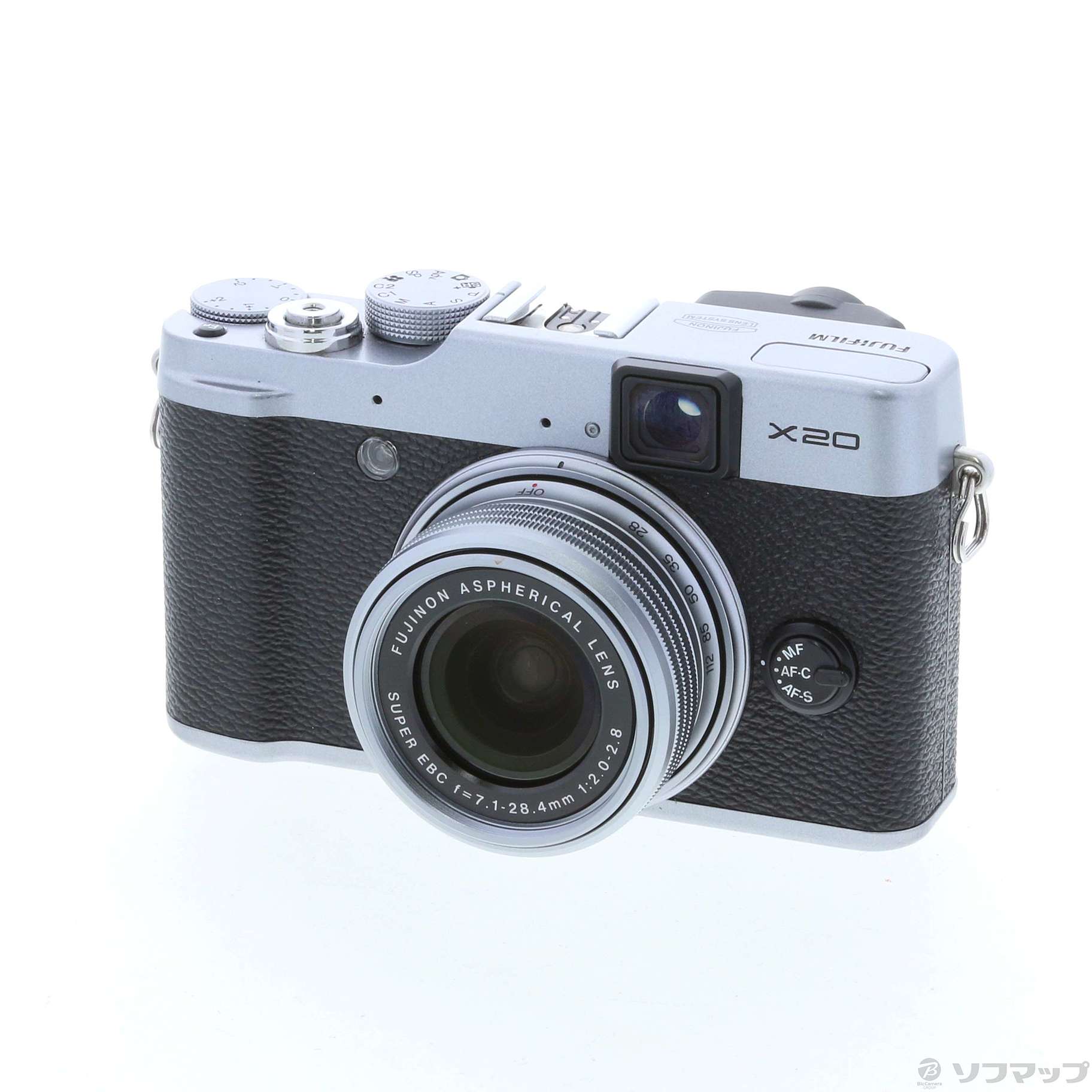 FUJIFILM X20 S(1200万画素／4倍／シルバー／SDXC)