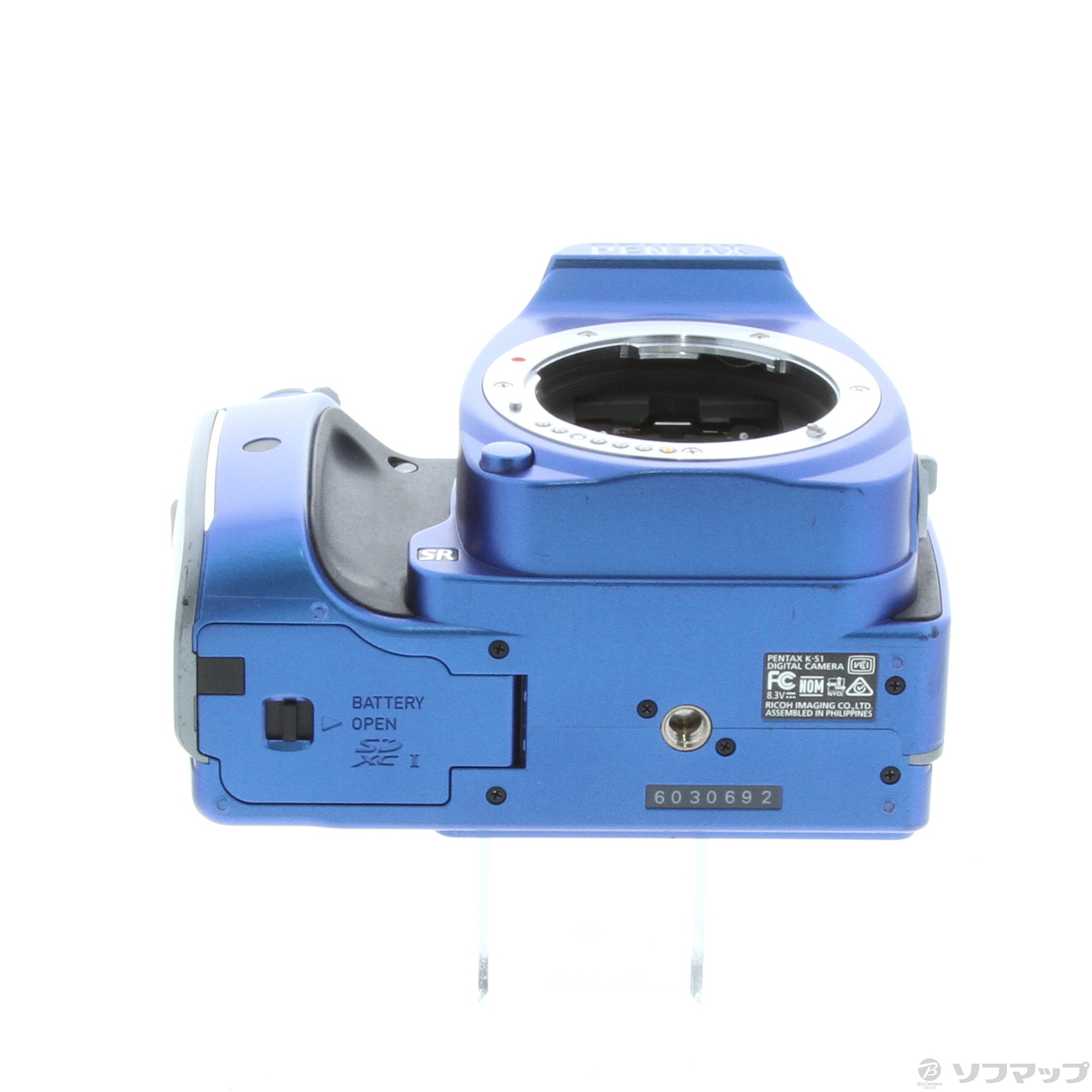 リコー ペンタックス K-S1 ダブルレンズキット ブルー 極美品】リコー ペンタックス K-S1 ダブルレンズキット ブルー