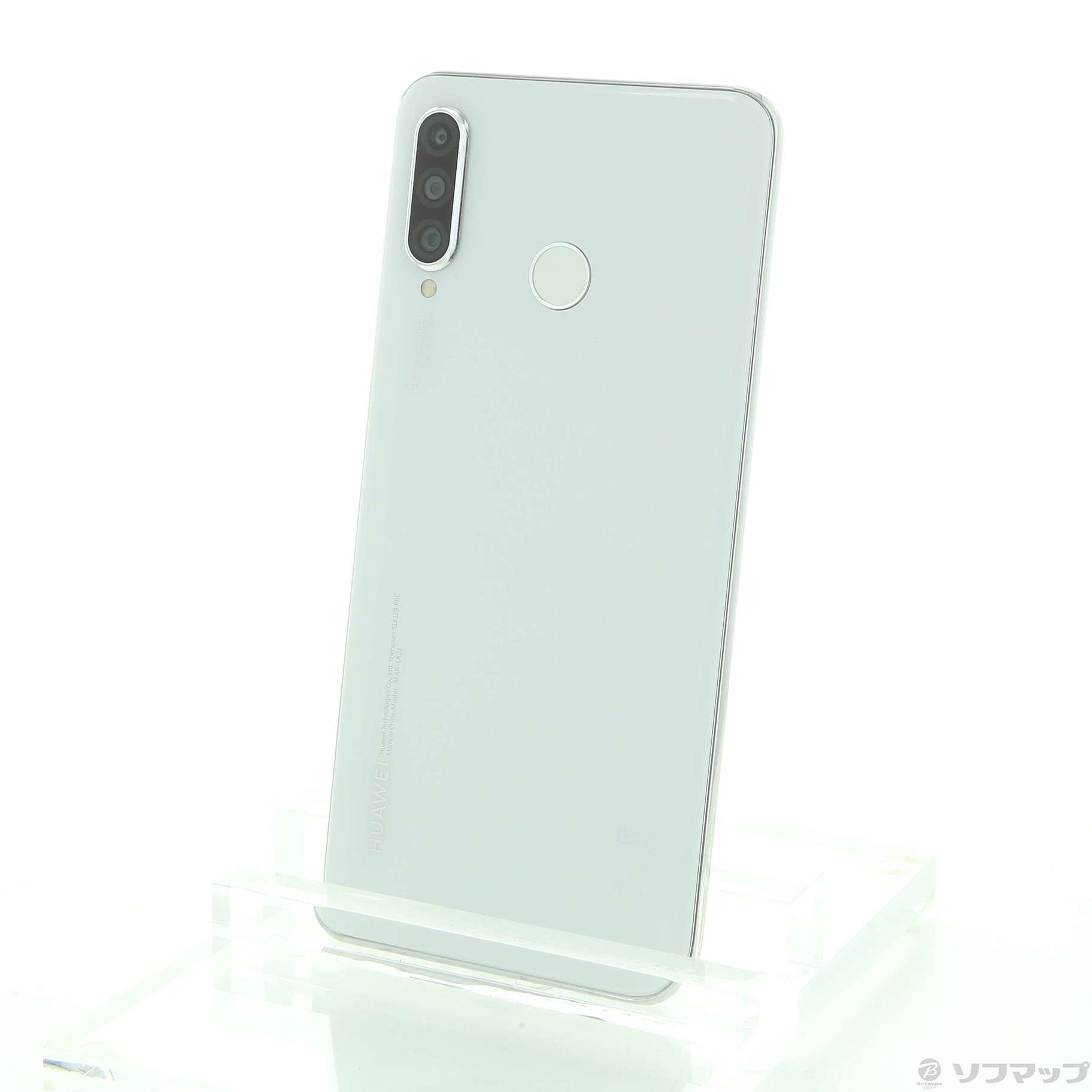 中古】HUAWEI P30 lite 64GB パールホワイト HWSEC3 Y!mobile