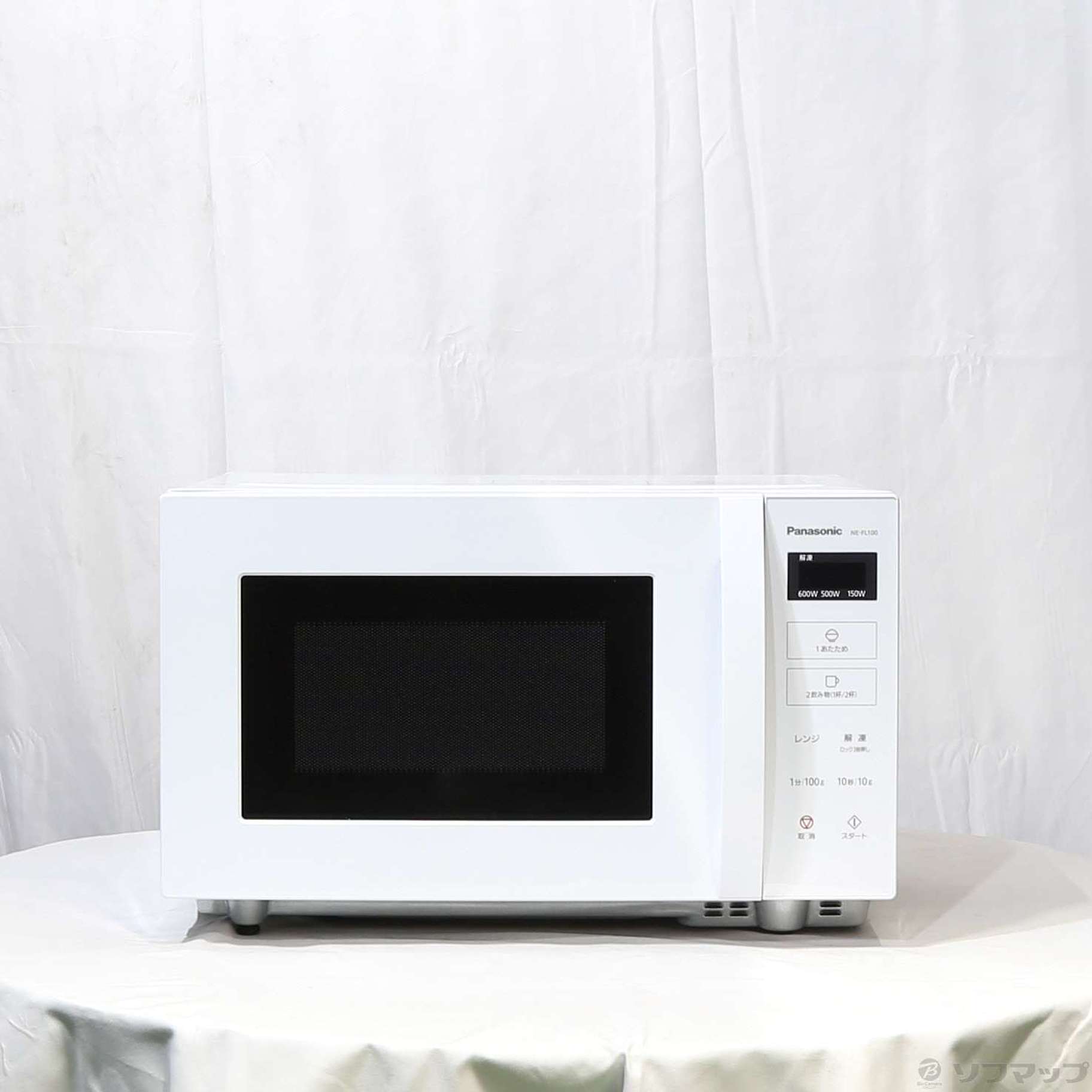 中古】〔展示品〕 単機能レンジ（フラット） ホワイト NE-FL100-W ［22L ／50／60Hz］ [2133030794866] -  リコレ！|ソフマップの中古通販サイト