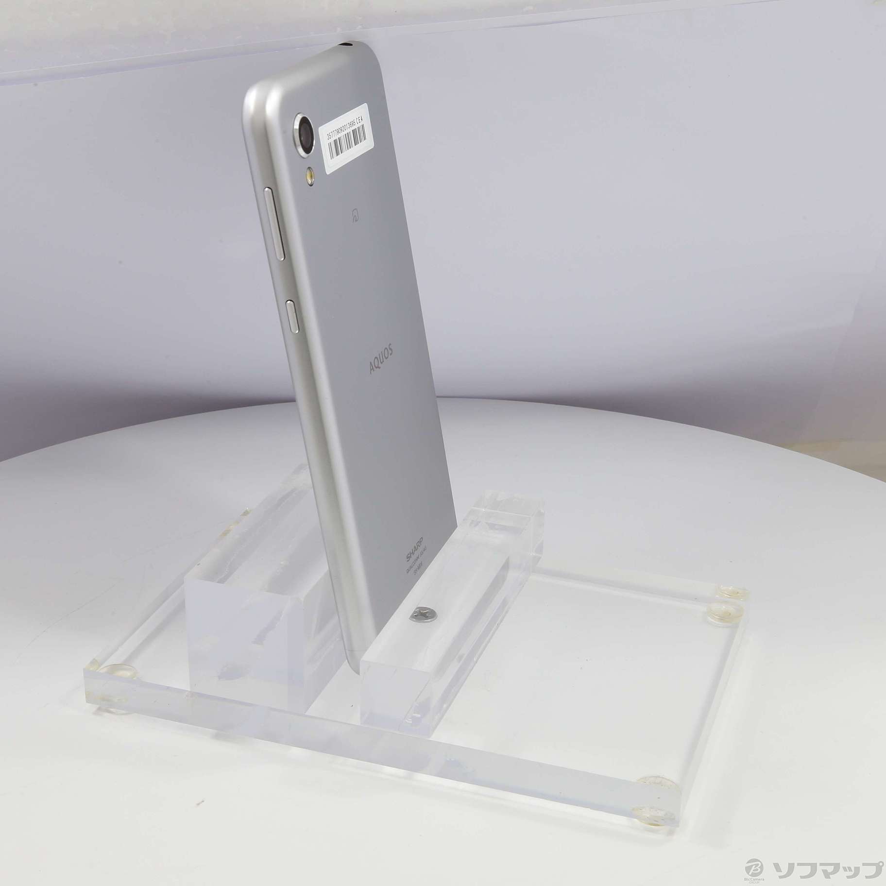 中古】AQUOS sense2 32GB ホワイトシルバー SH-M08 SIMフリー