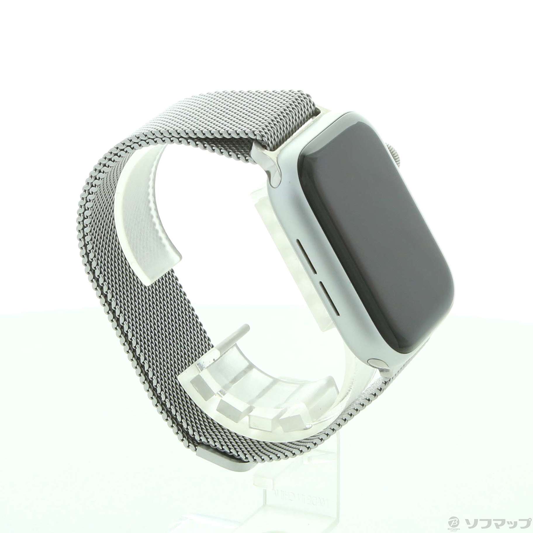 Apple Watch - 【新品未開封】applewatch 44mm シルバーミラネーゼループ アップルウォッチ Apple Watch バンド ベルト ステンレス 45mm