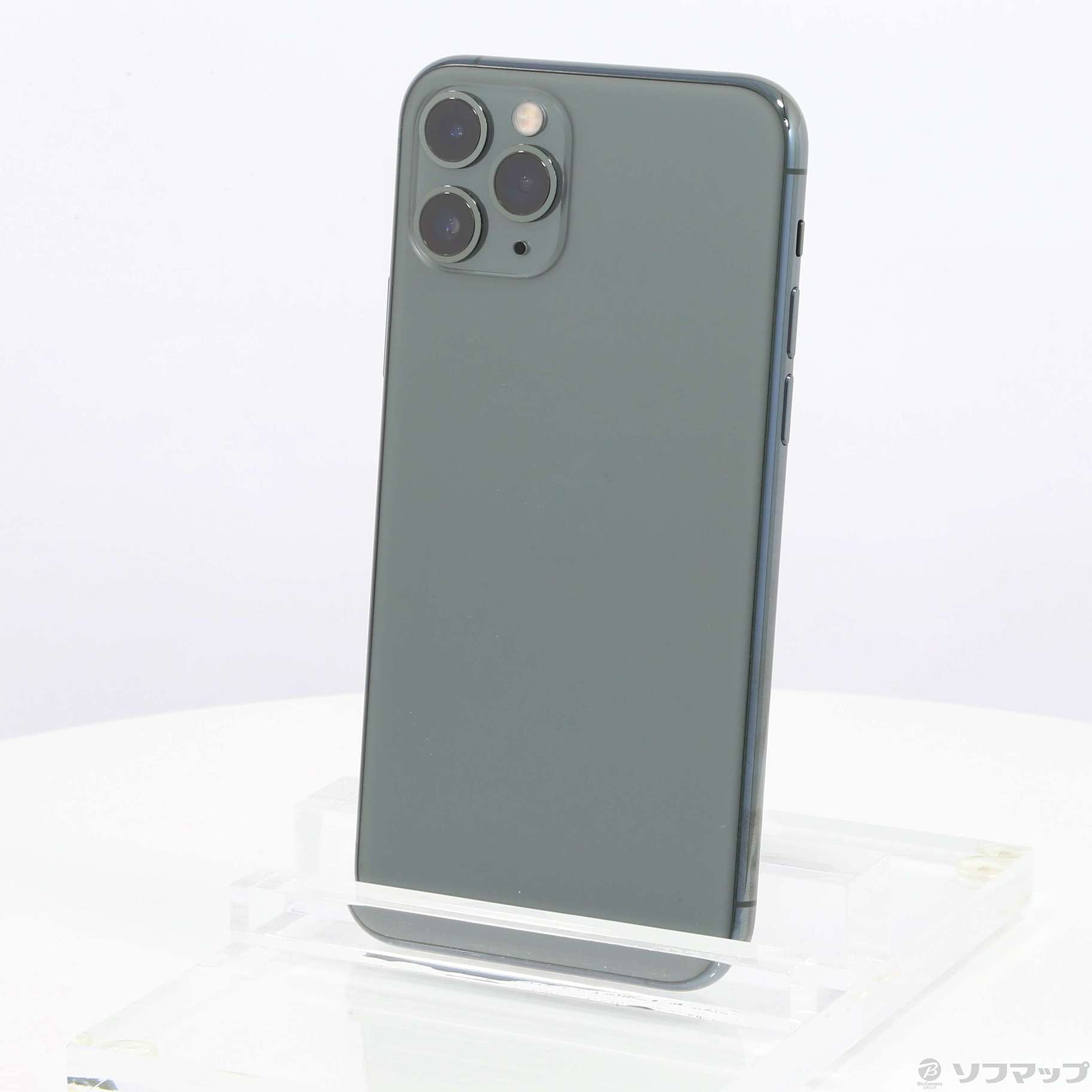 中古】iPhone11 Pro 512GB ミッドナイトグリーン NWCG2J／A SIMフリー