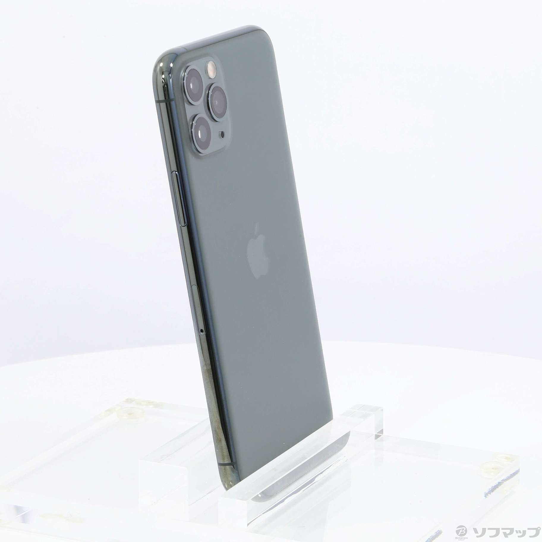 中古】iPhone11 Pro 512GB ミッドナイトグリーン NWCG2J／A SIMフリー