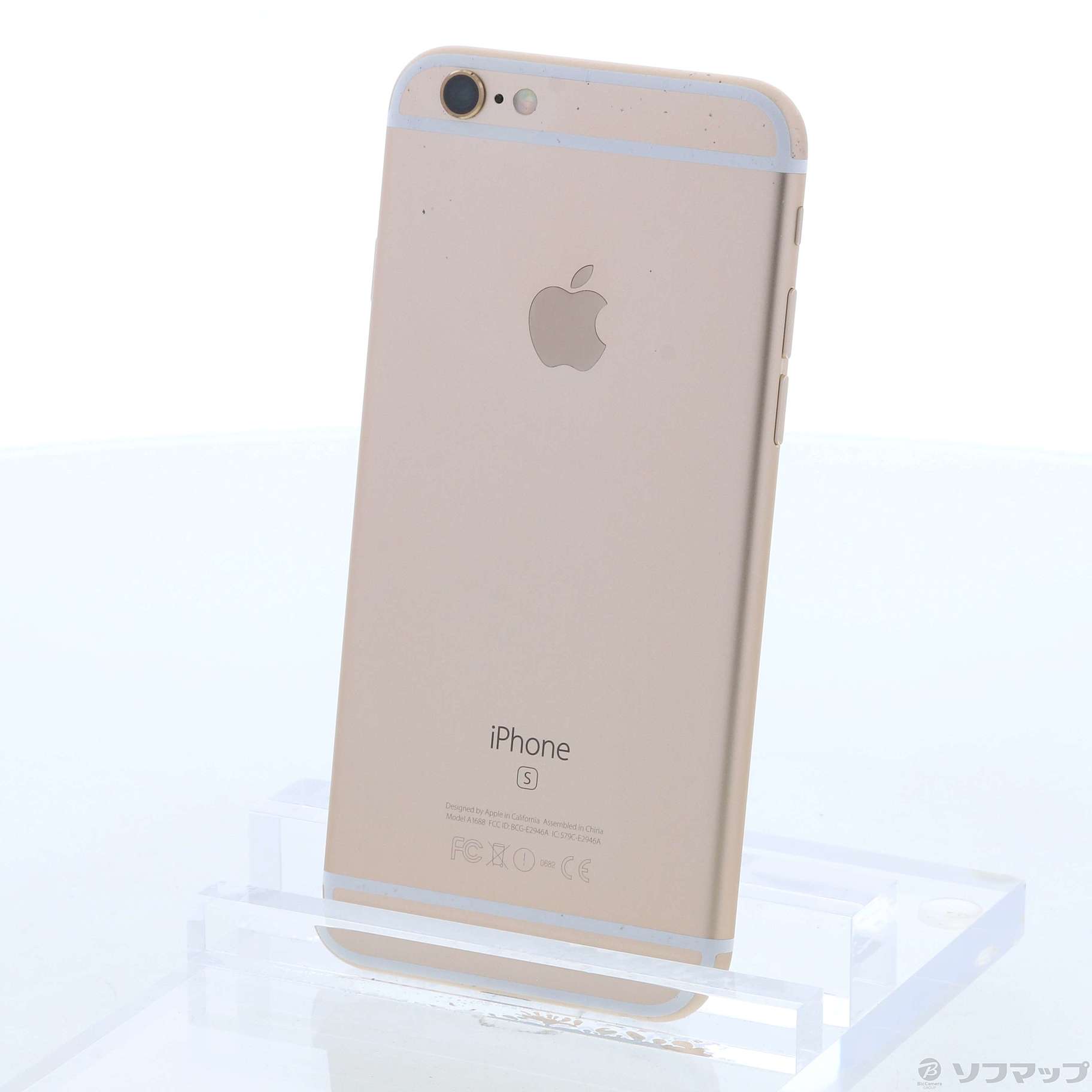 中古】iPhone6s 128GB ゴールド MKQV2J／A SIMフリー ◇10/21(木