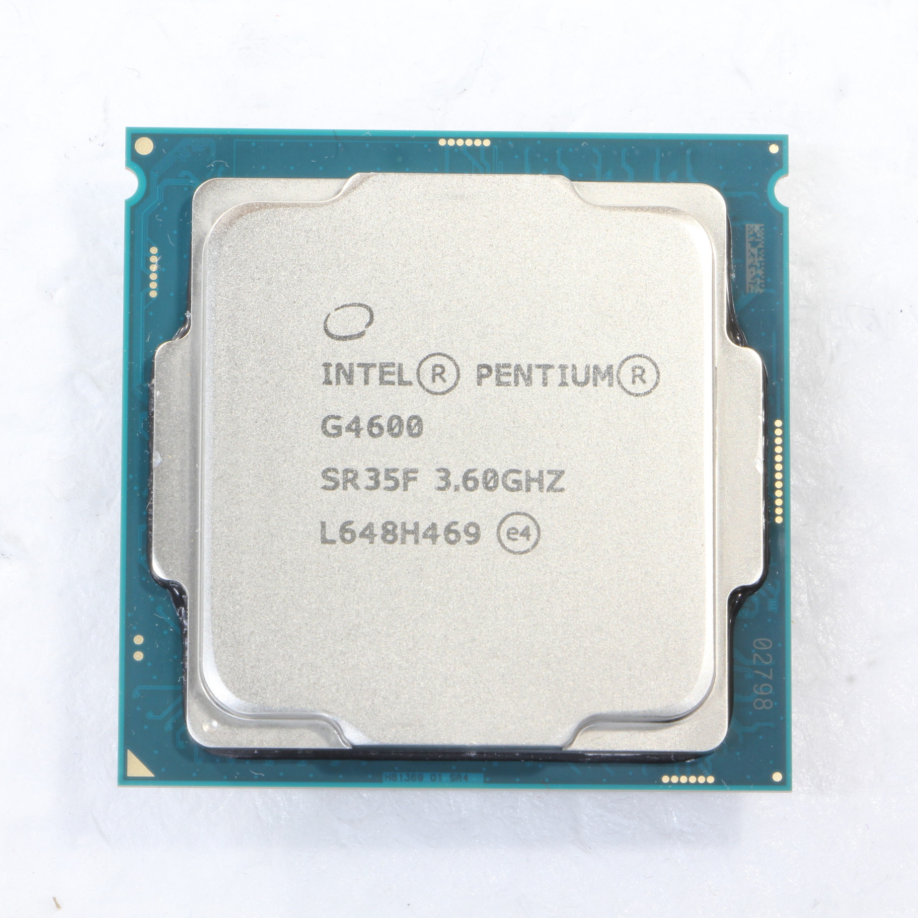 pentium g4600 3.6GHZ