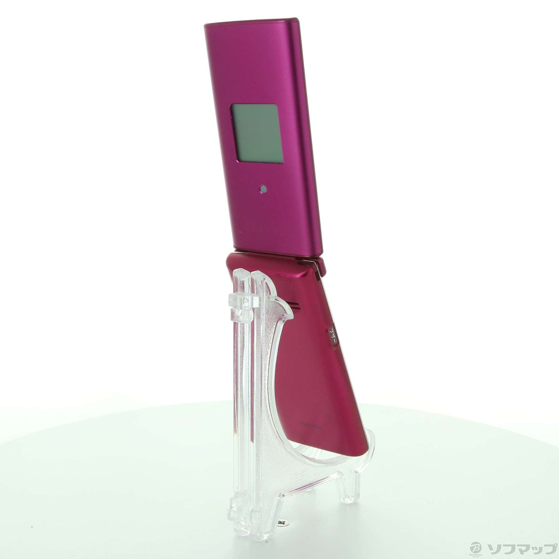 中古】かんたんケータイ KYF38 ワインレッド au [2133030833077