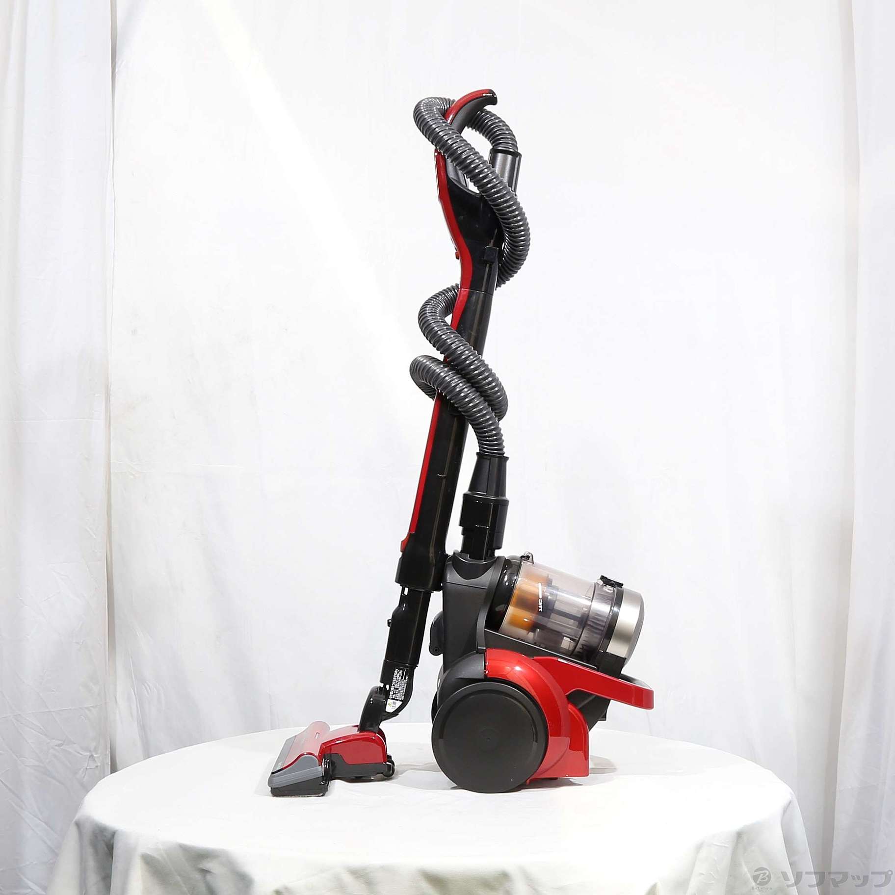 中古】〔展示品〕 サイクロン掃除機 CV-SP300G-R ルビーレッド