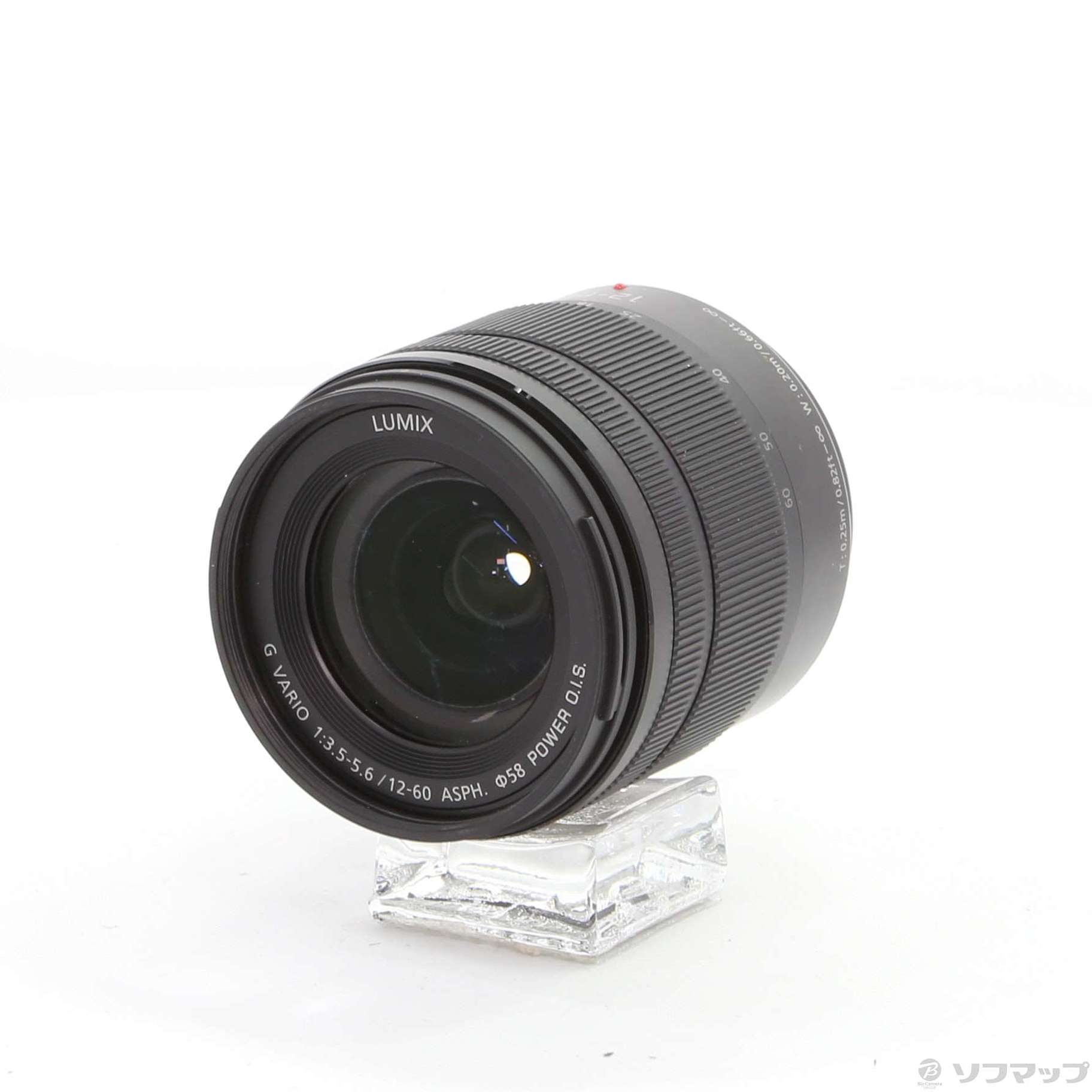 美品】 LUMIX G VARIO H-FS12060 ズームレンズ（中古】LUMIX G VARIO 
