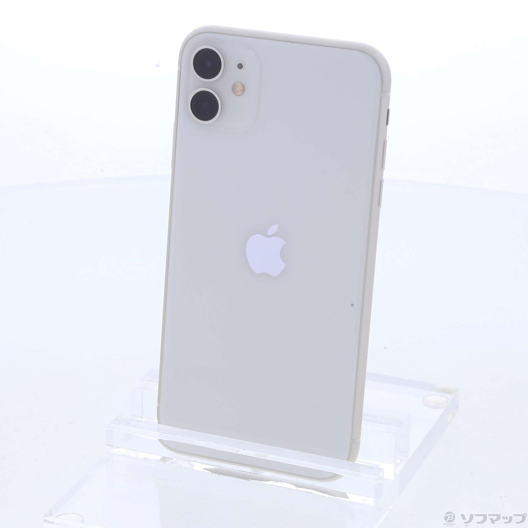 中古】iPhone11 256GB ホワイト MWM82J／A SIMフリー ◇02/21(日