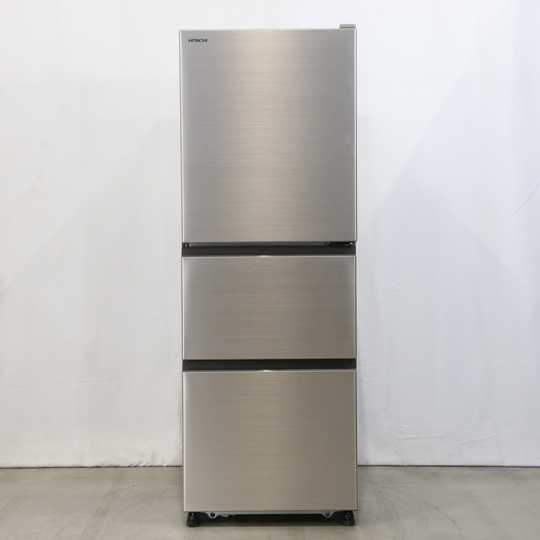 24,800円日立　R-27SV ノンフロン冷凍冷蔵庫 3ドア 右開き 265L 2023年製