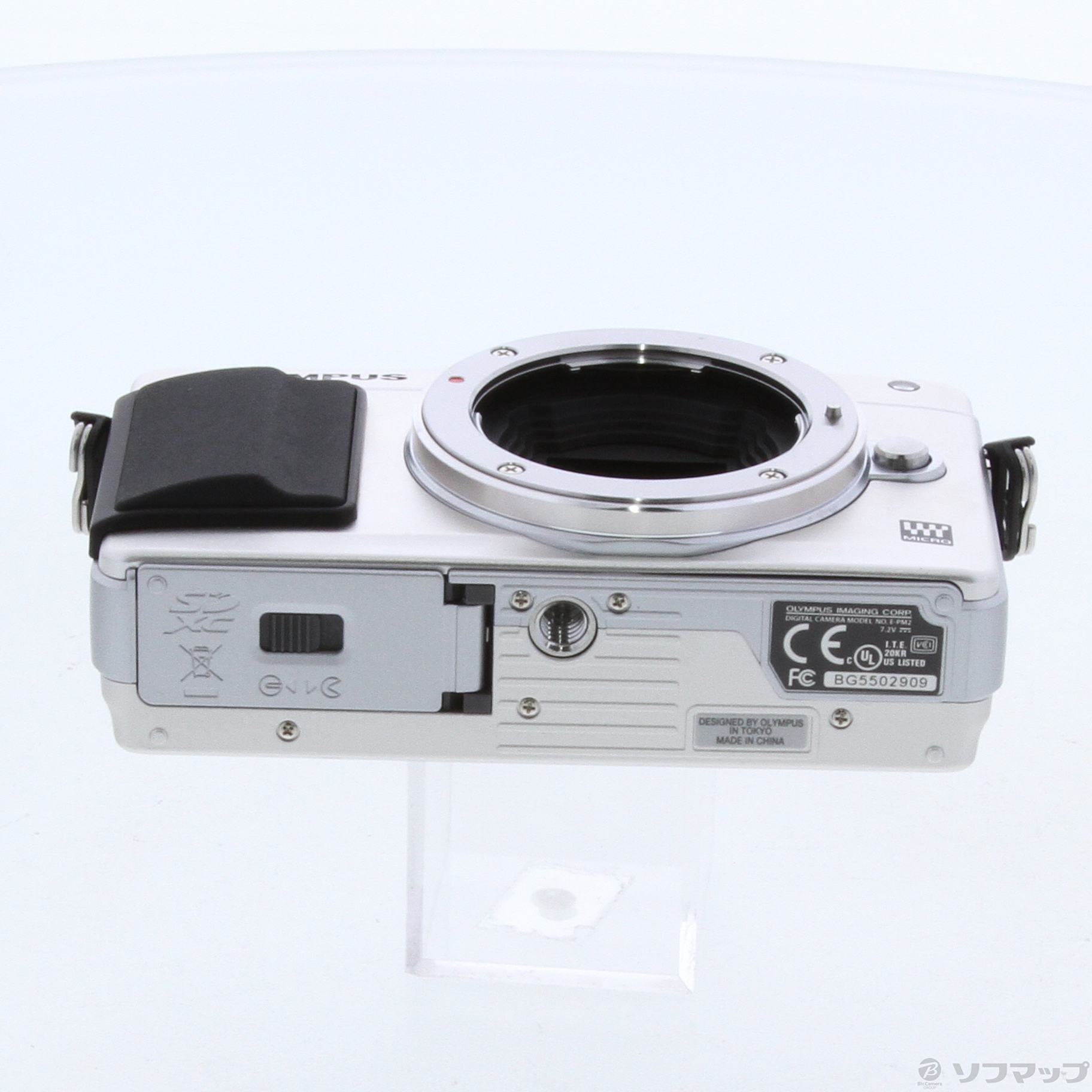 中古】PEN mini E-PM2ダブルズームキット(シルバー) [2133030864590